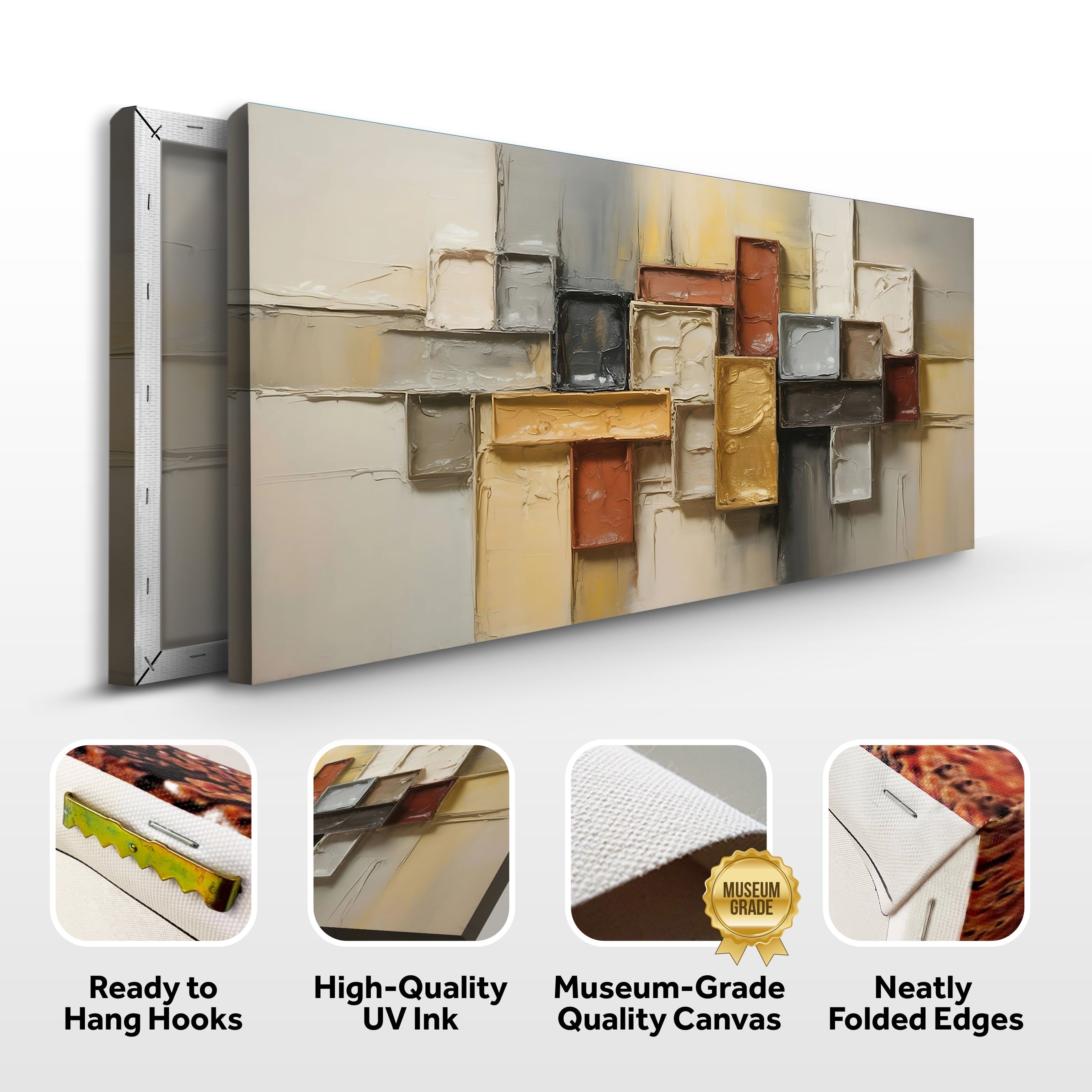 Shape Pattern Minimalist Abstract Wall Art on sale at MyriadMart