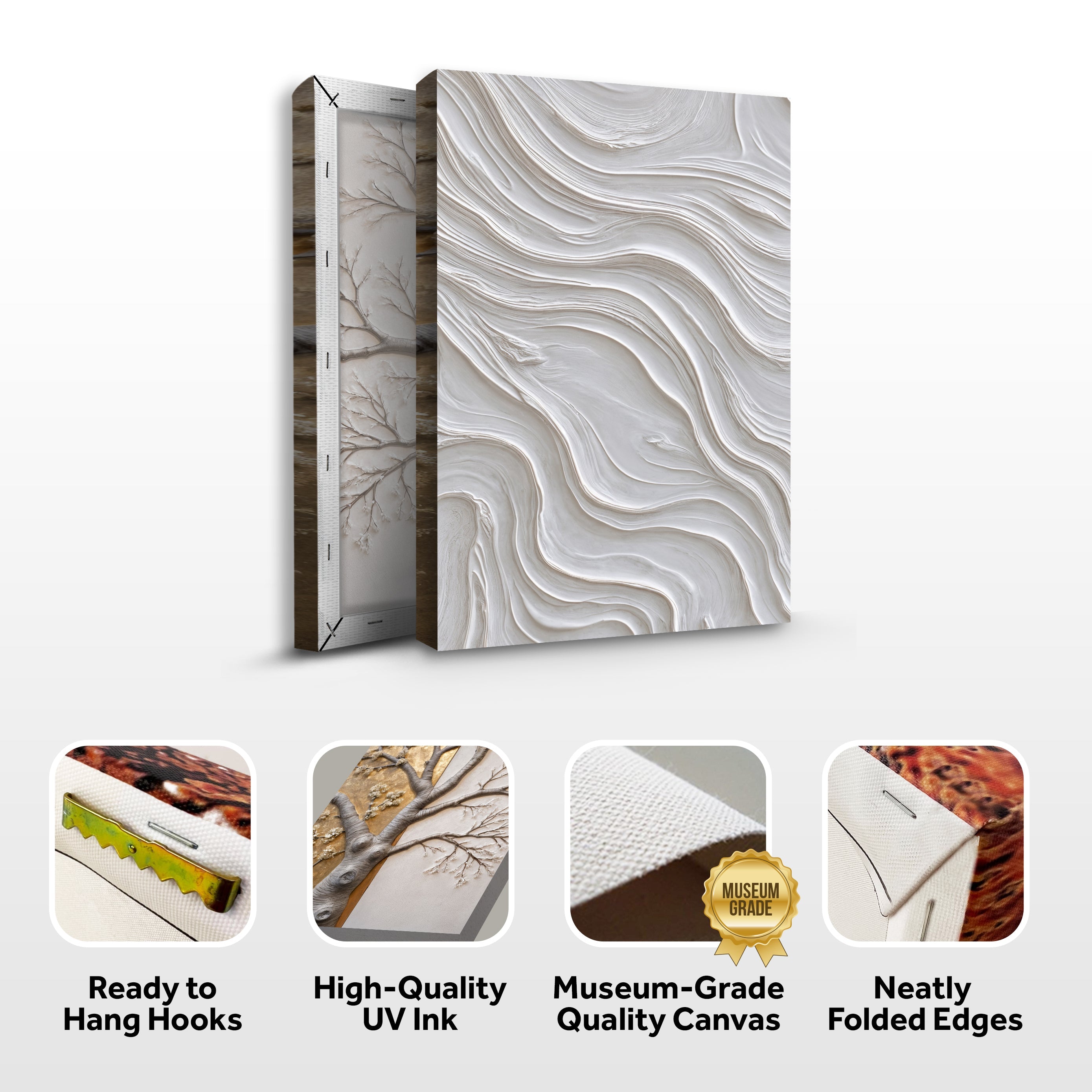 Minimalist Ocean Wave Wall Art on sale at MyriadMart