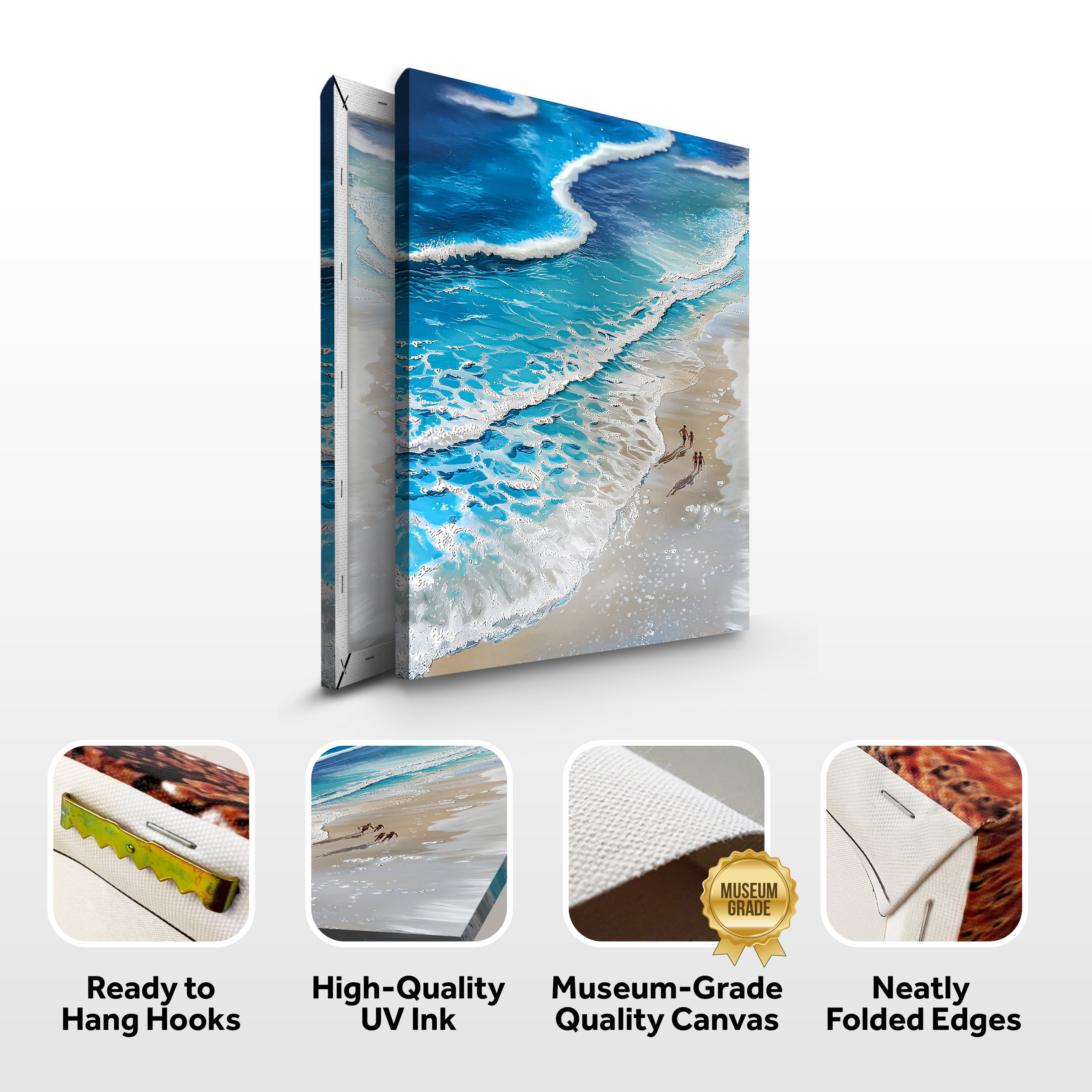 Beachfront Painting Coastal Wall Art III on sale at MyriadMart