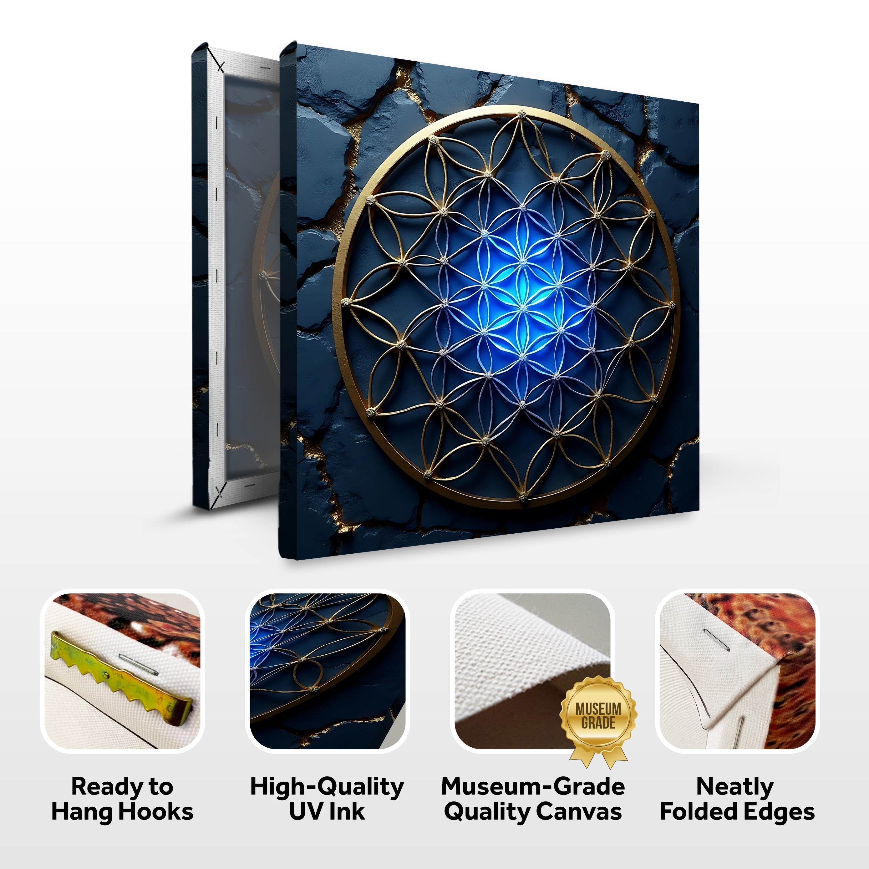 Flower Of Life Wall Art II on sale at MyriadMart