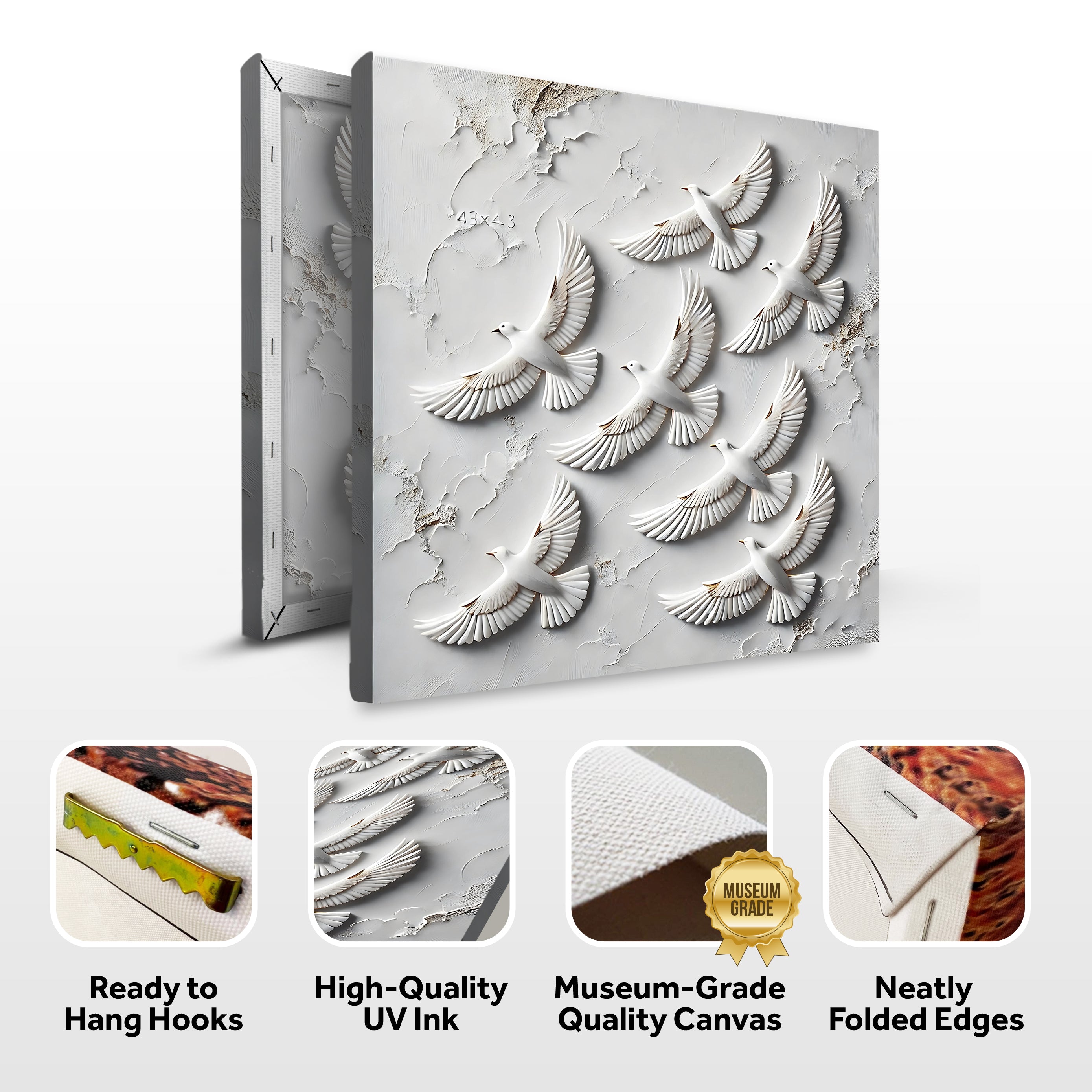 3D Birds Wall Art on sale at MyriadMart