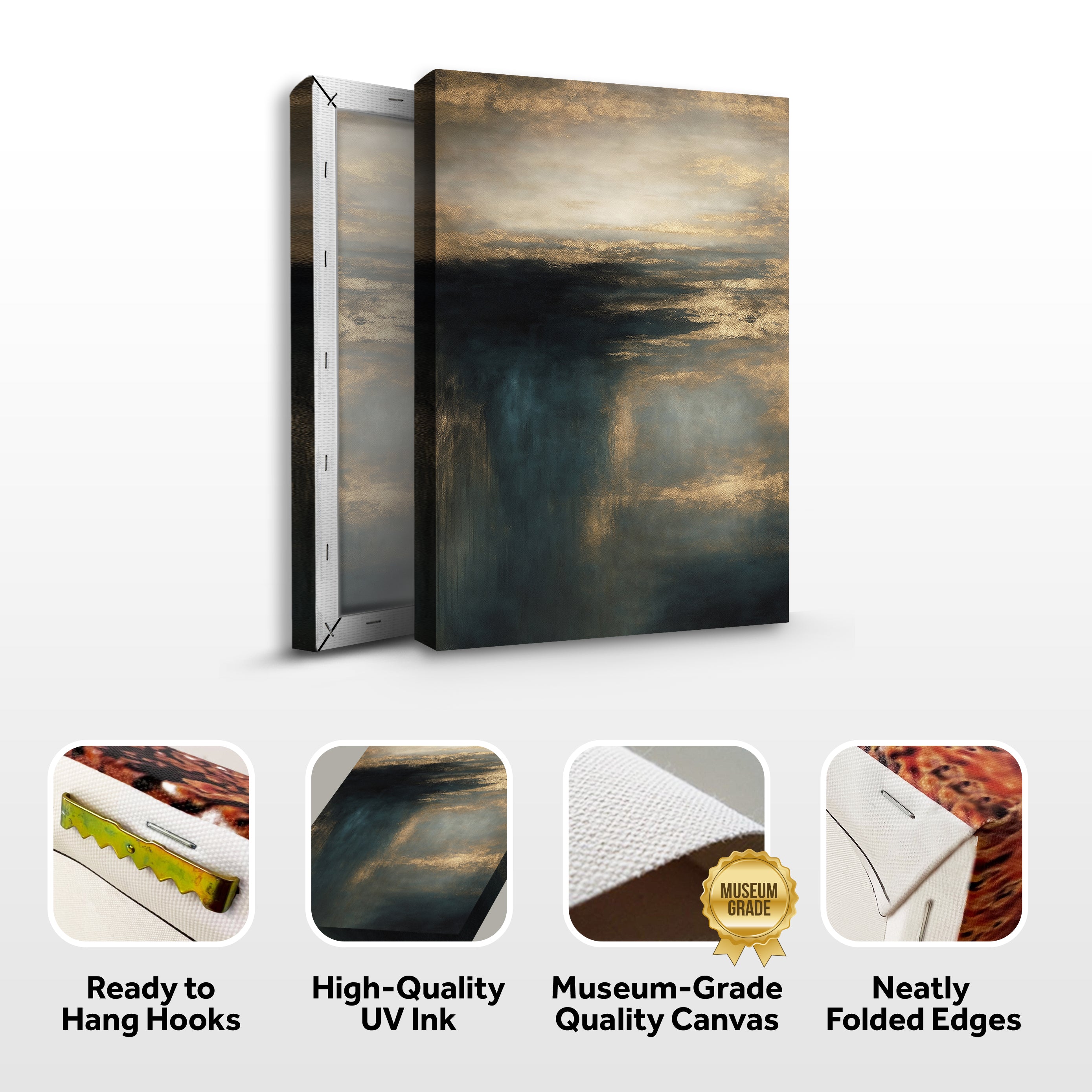 Cloudscape Glimmer Wall Art on sale at MyriadMart