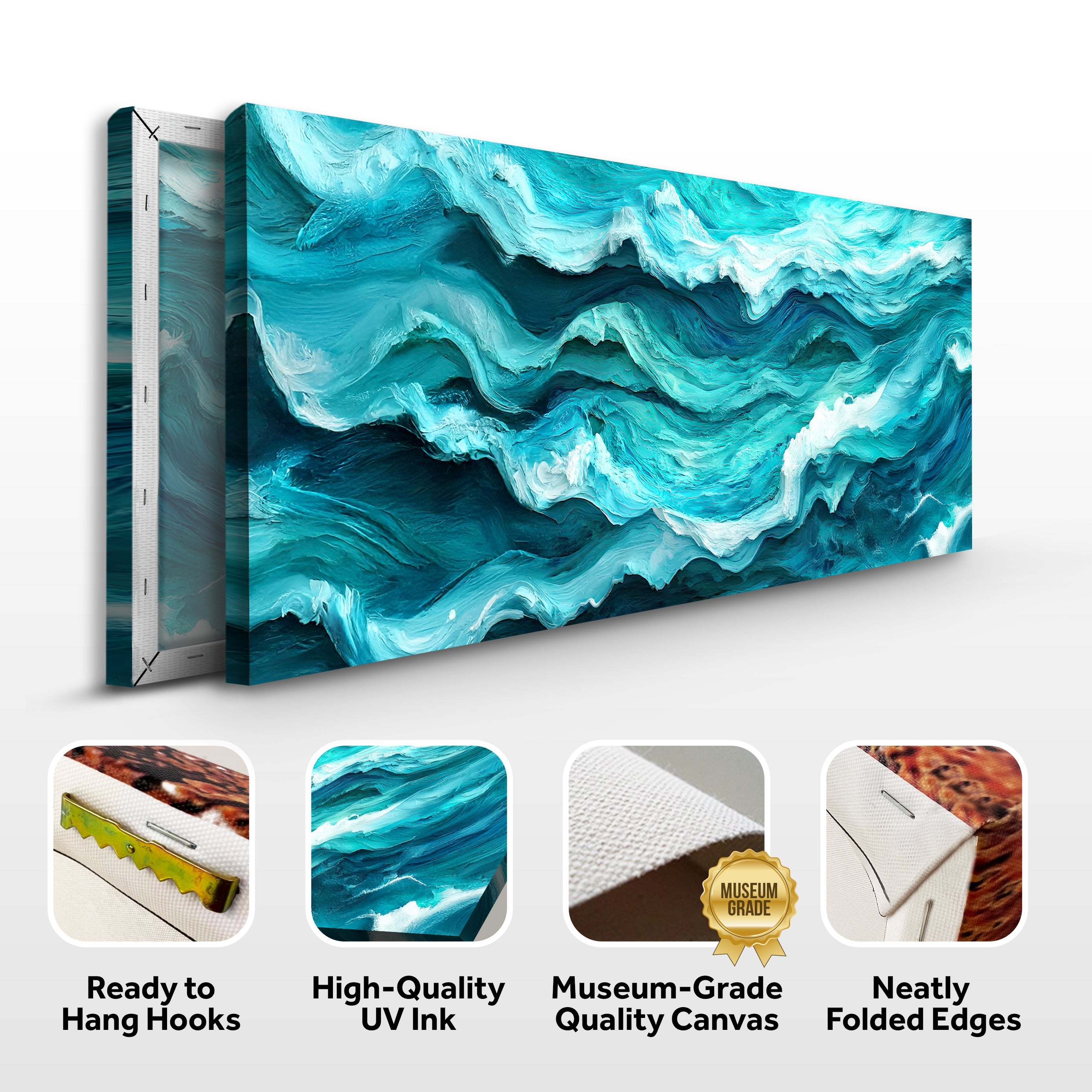 Blue Ocean Coastal Wall Art III on sale at MyriadMart