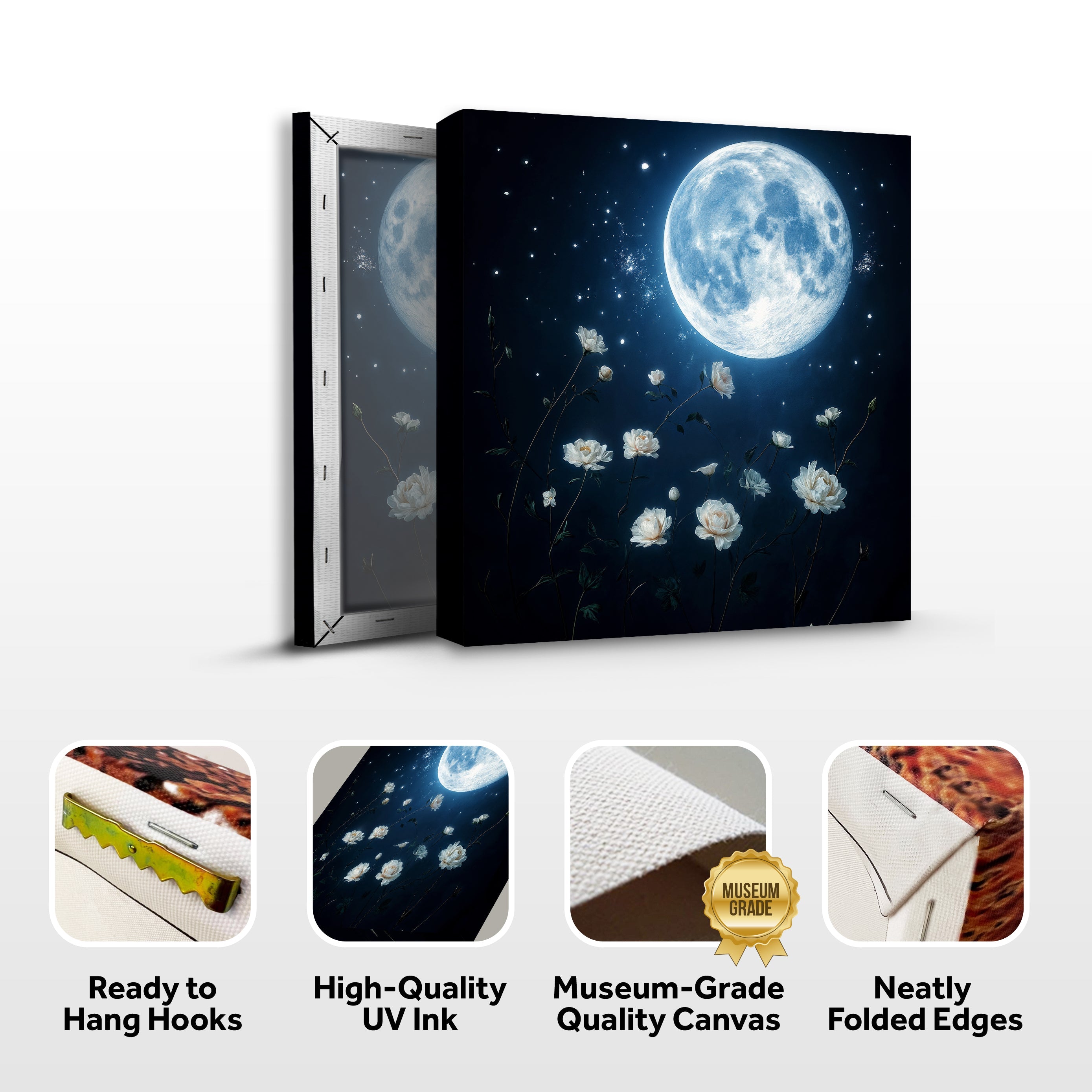 Lunar Canvas Wall Art on sale at MyriadMart