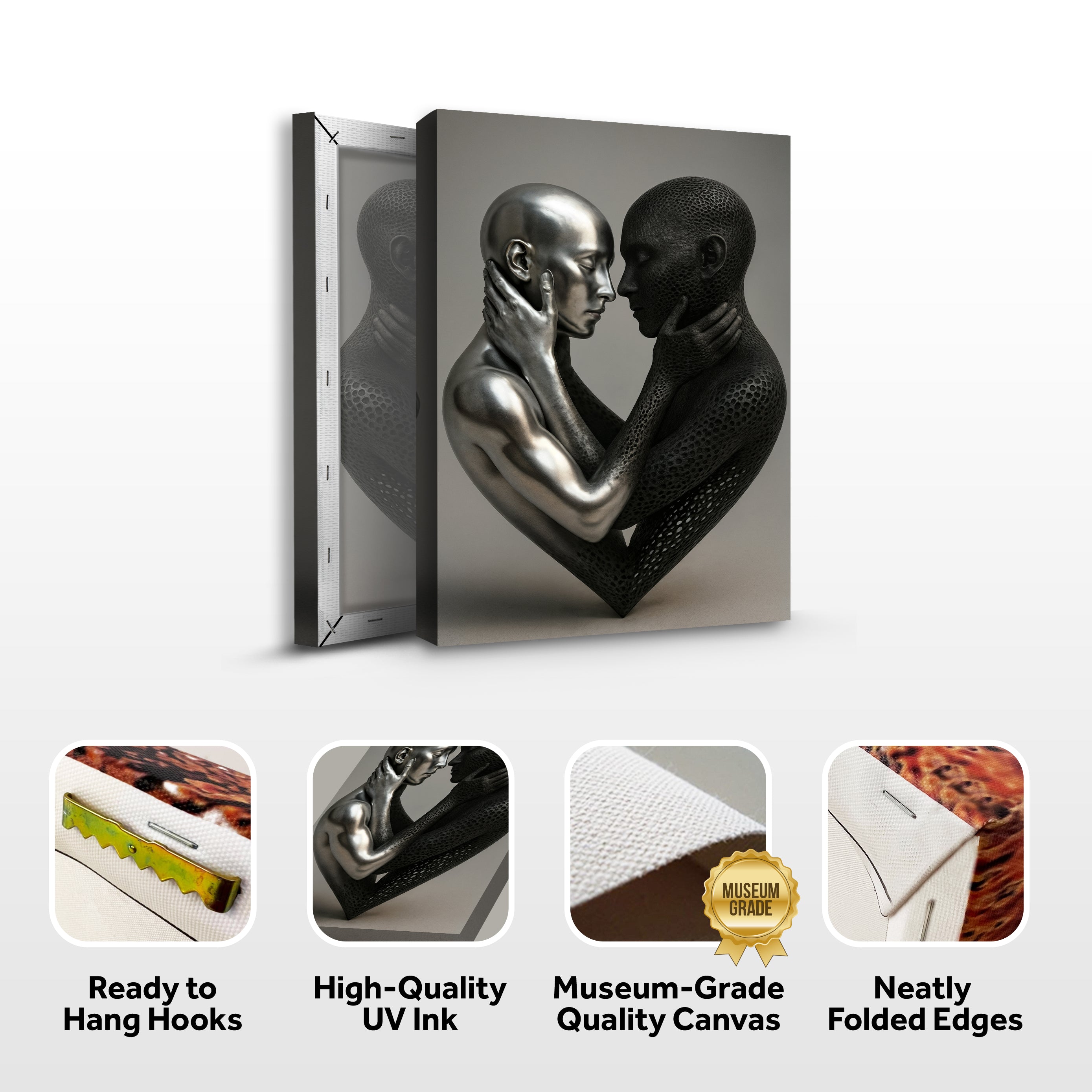 Eternal Love Figure Abstract Wall Art VIII on sale at MyriadMart