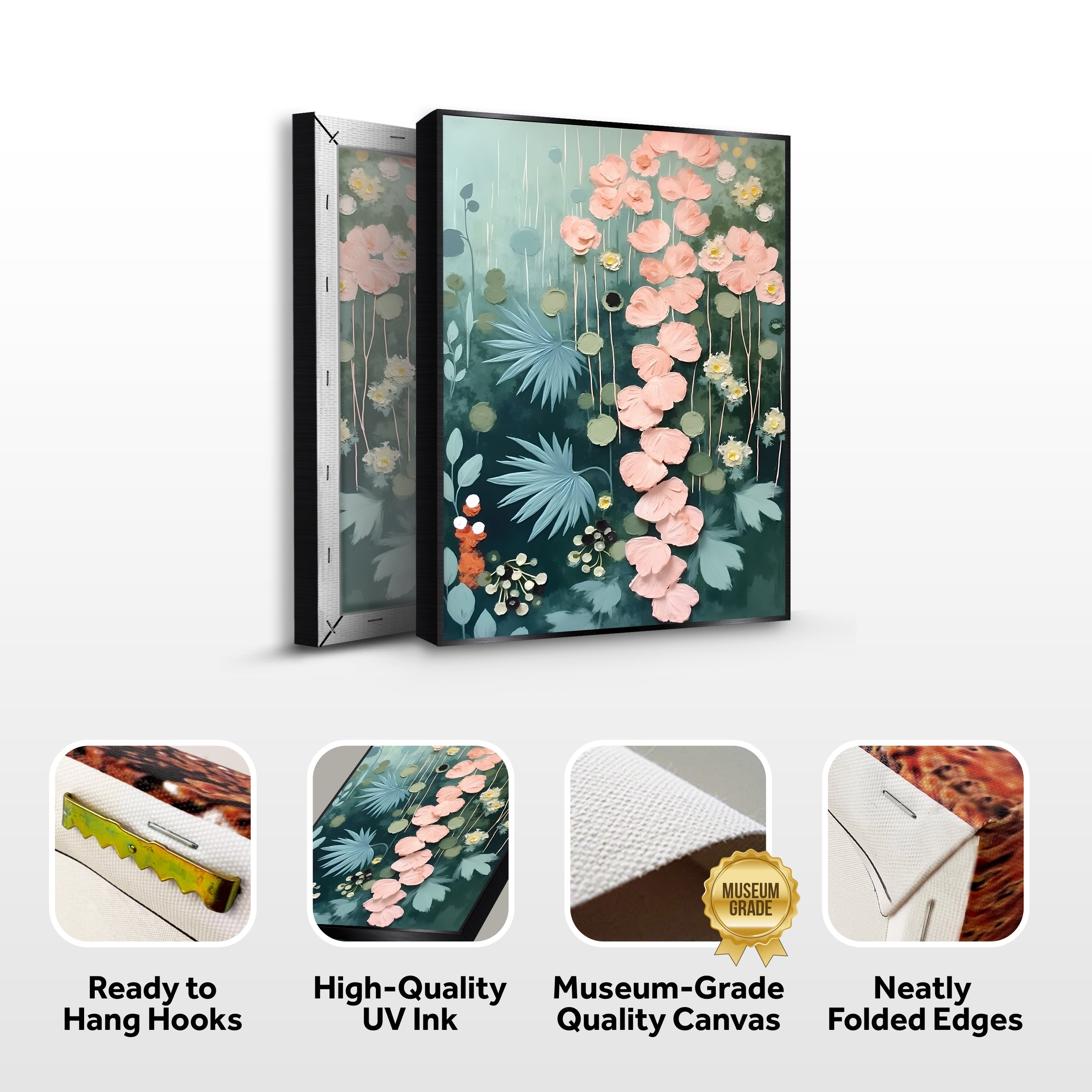 Secret Garden Impasto Wall Art II on sale at MyriadMart