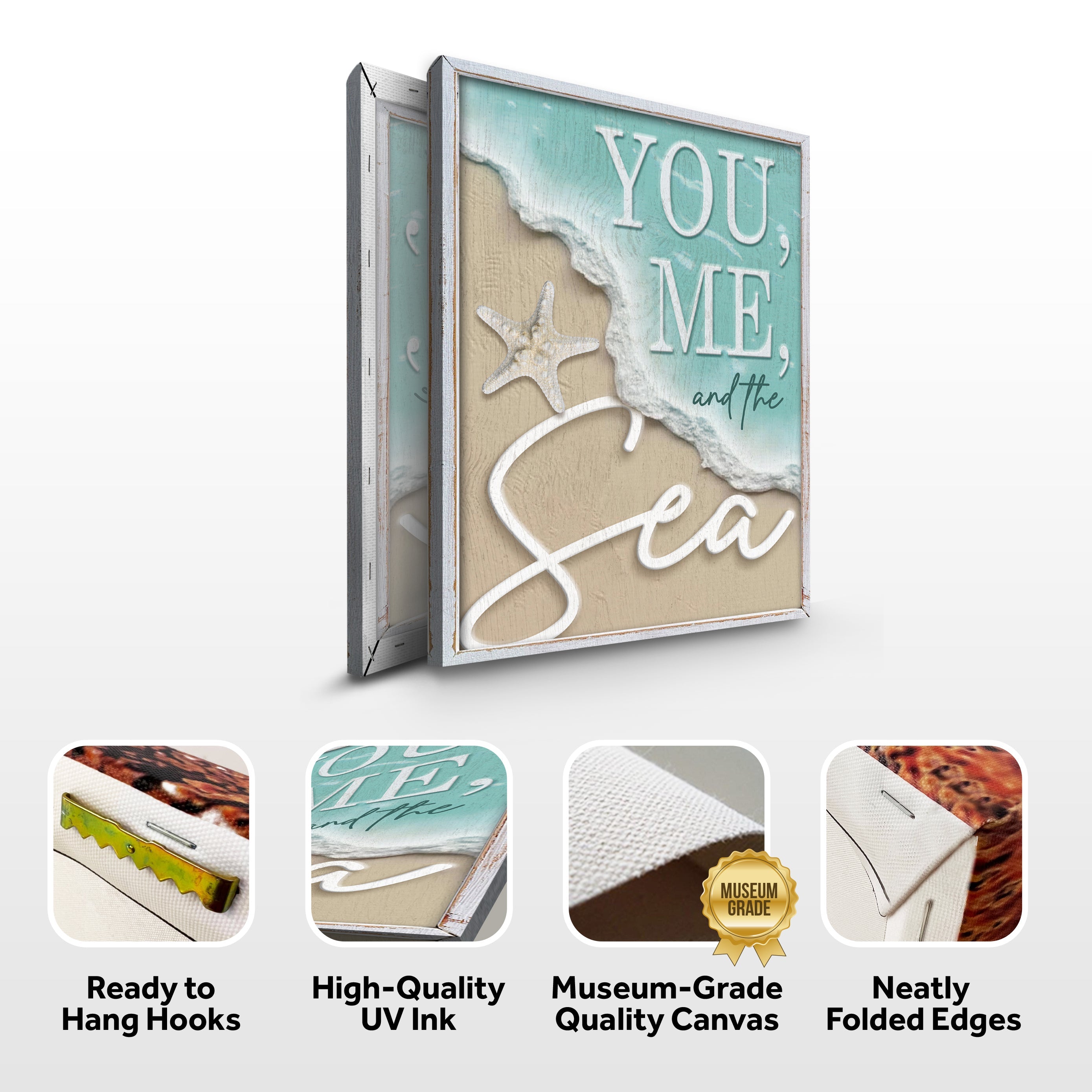 You Me and the Sea Coastal Sign VI on sale at MyriadMart