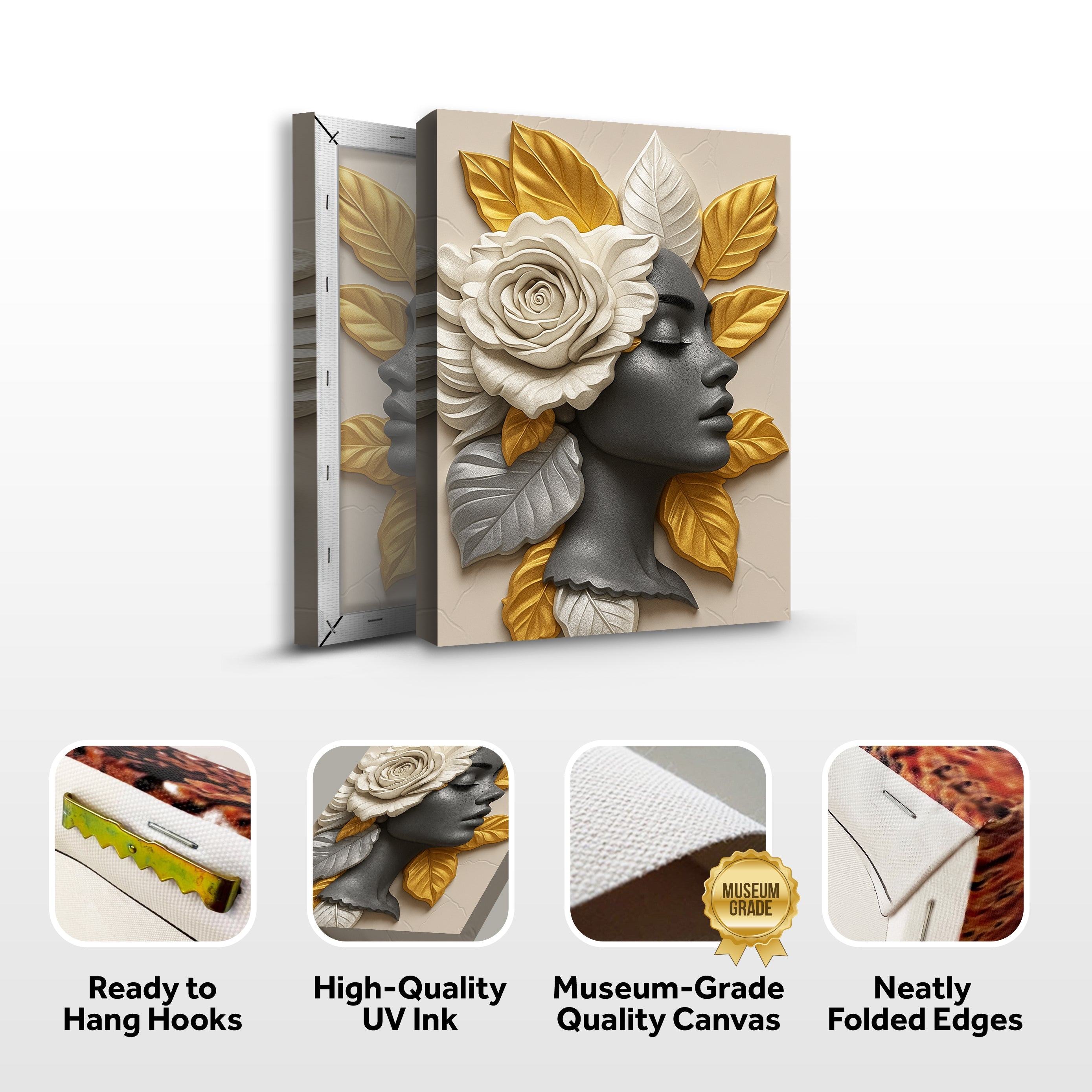 Floral Majesty Wall Art III on sale at MyriadMart