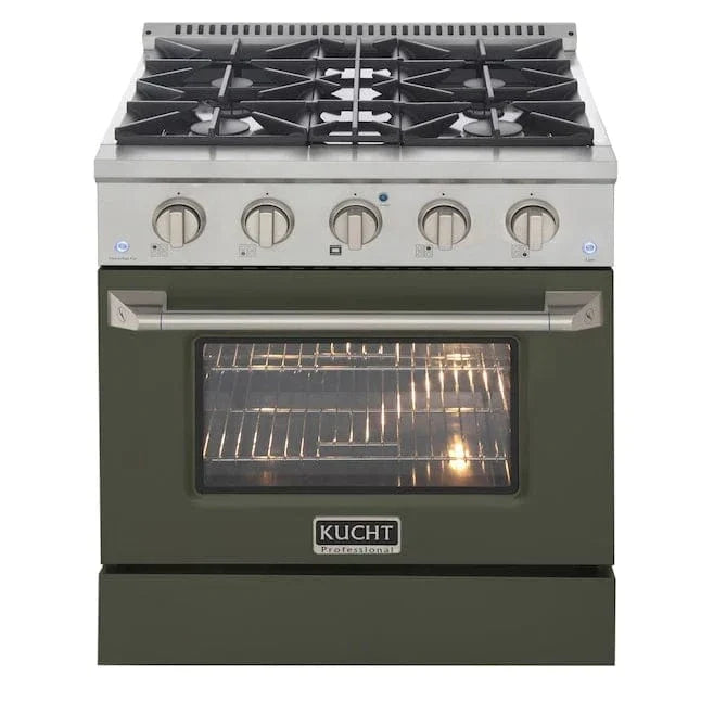 Kucht 30” Pro-Style Kitchen Dual Fuel Range - KDF302/LP-OG on sale at MyriadMart