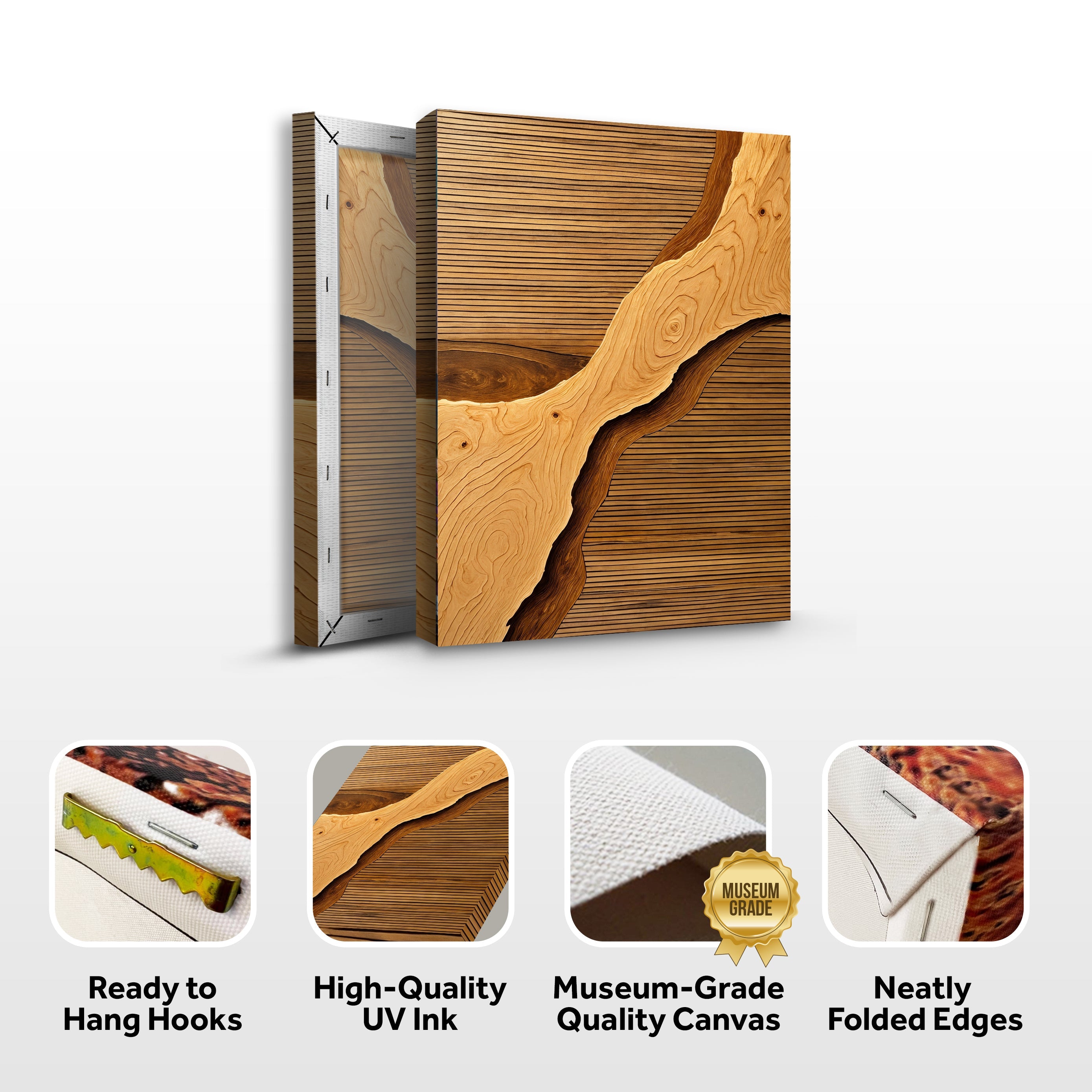 Wood Rift Wall Art on sale at MyriadMart