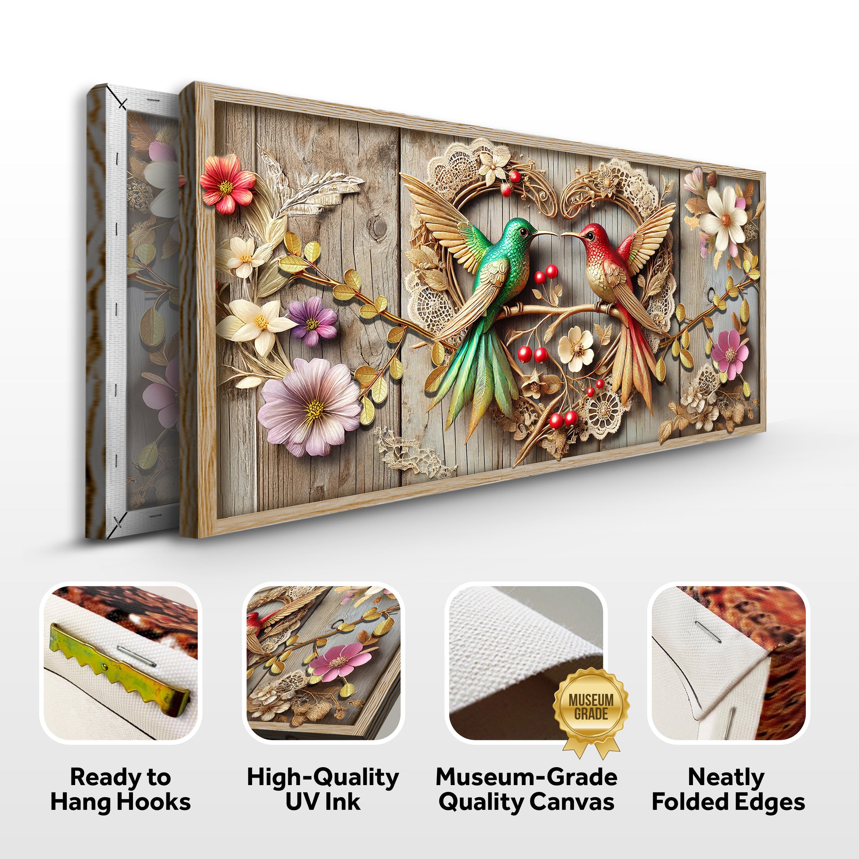 3D Hummingbirds Wall Art VII on sale at MyriadMart