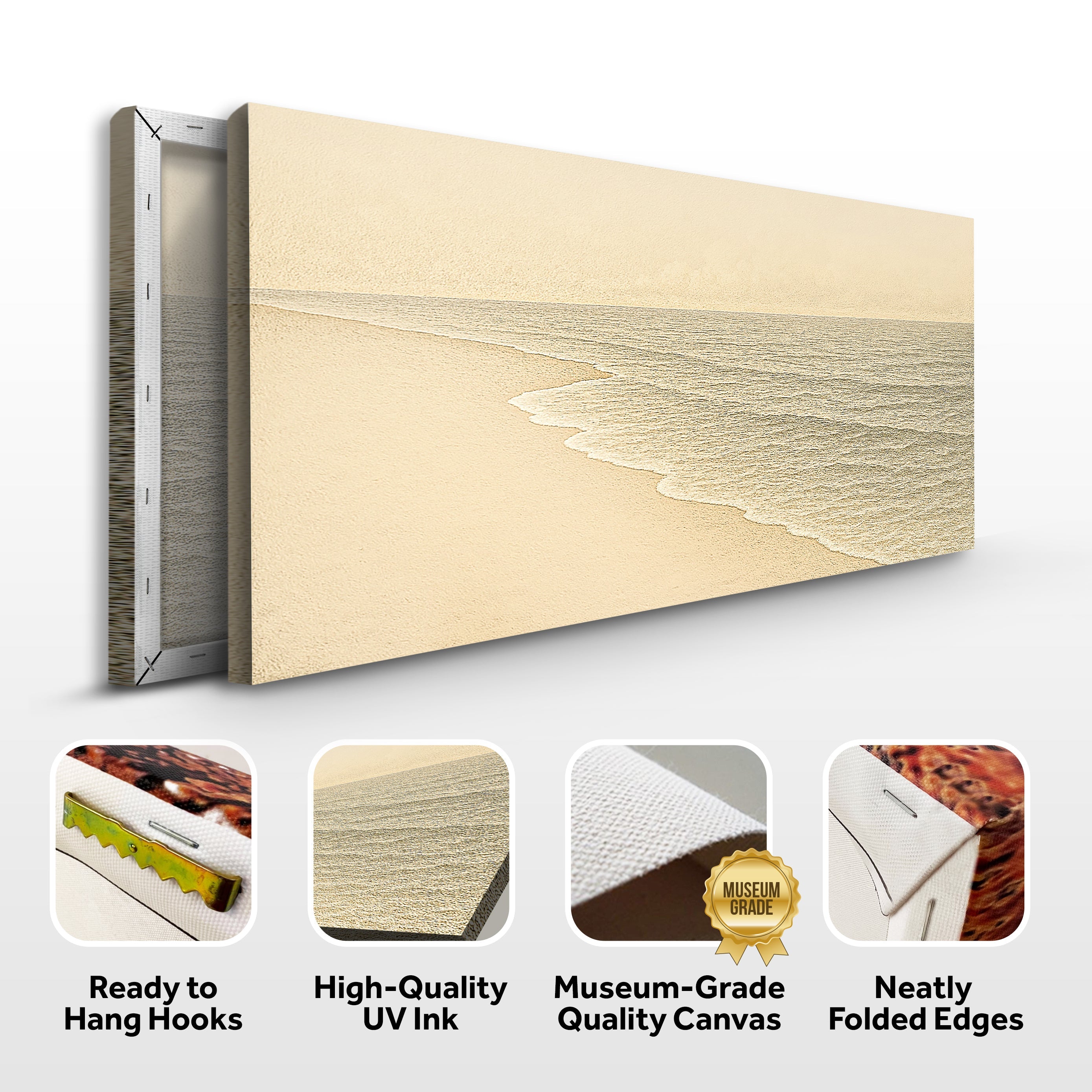 Beach Shoreline Coastal Wall Art III on sale at MyriadMart