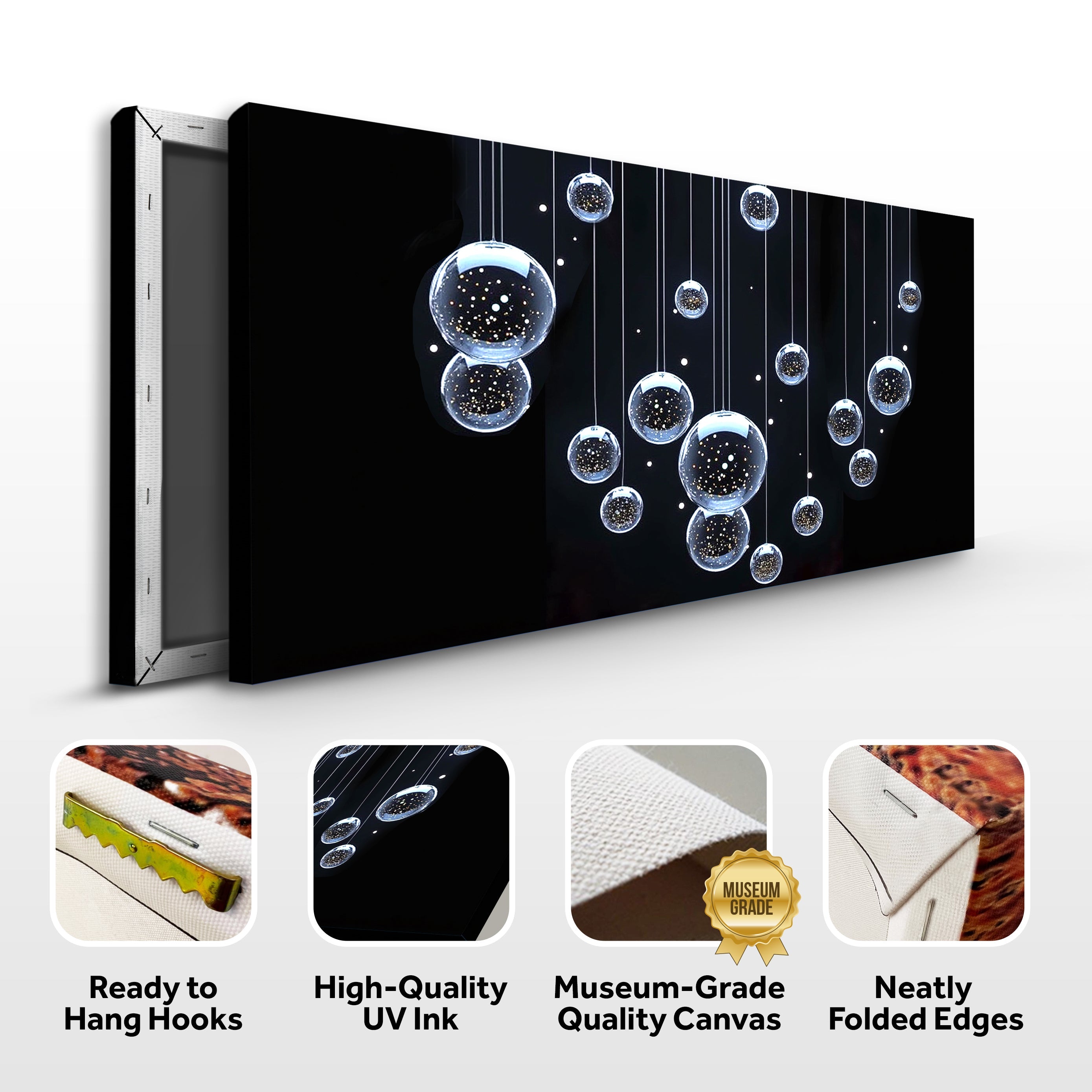 Modern Abstract Bubbles Wall Art on sale at MyriadMart