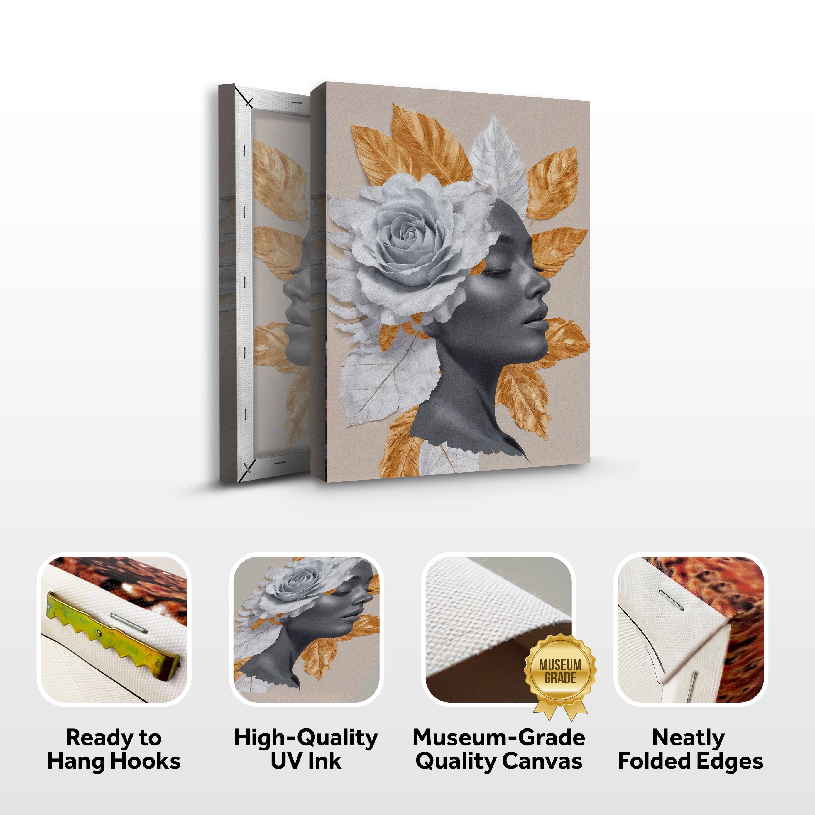 Floral Majesty Wall Art IV on sale at MyriadMart