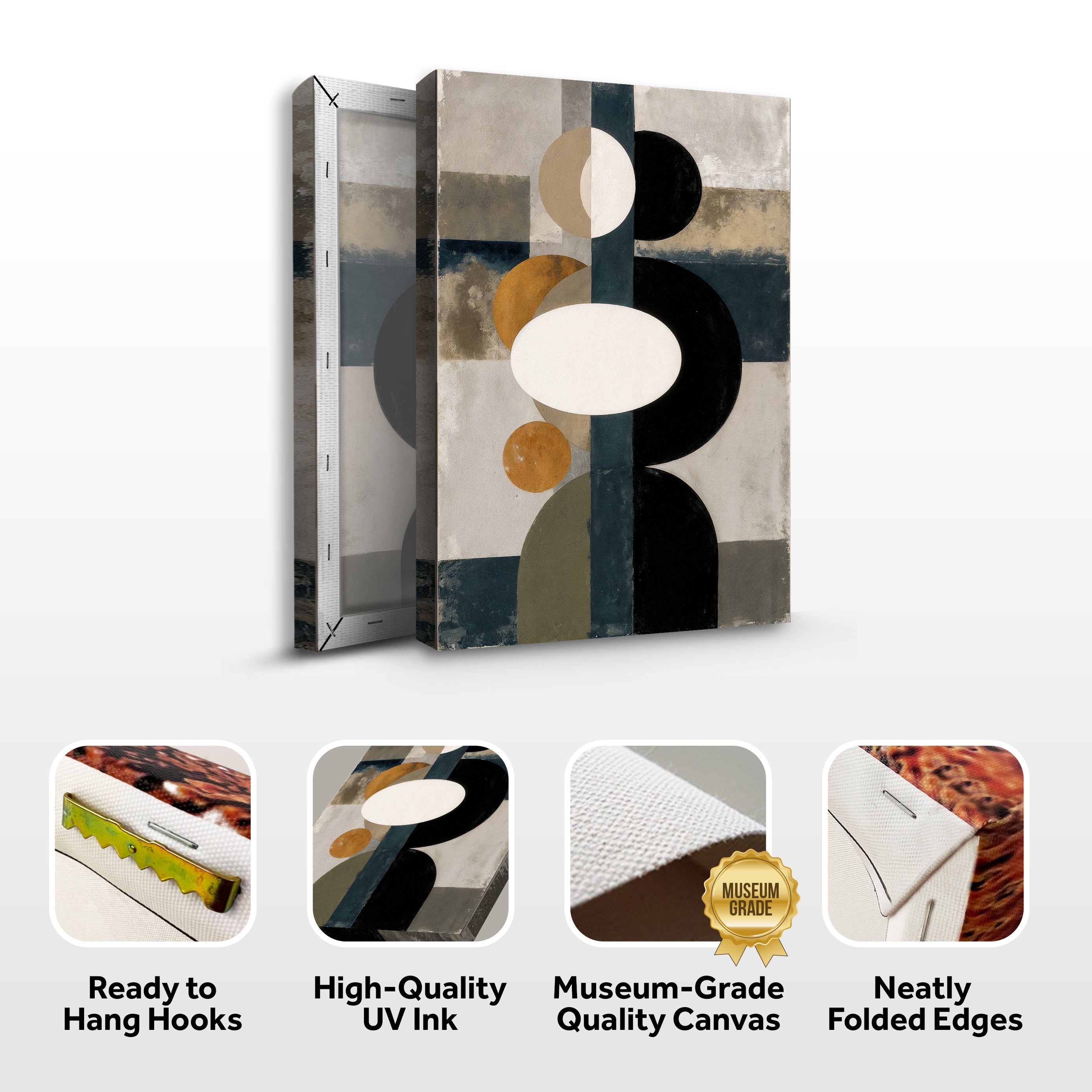 Abstract Contemporary Geometry Wall Art on sale at MyriadMart