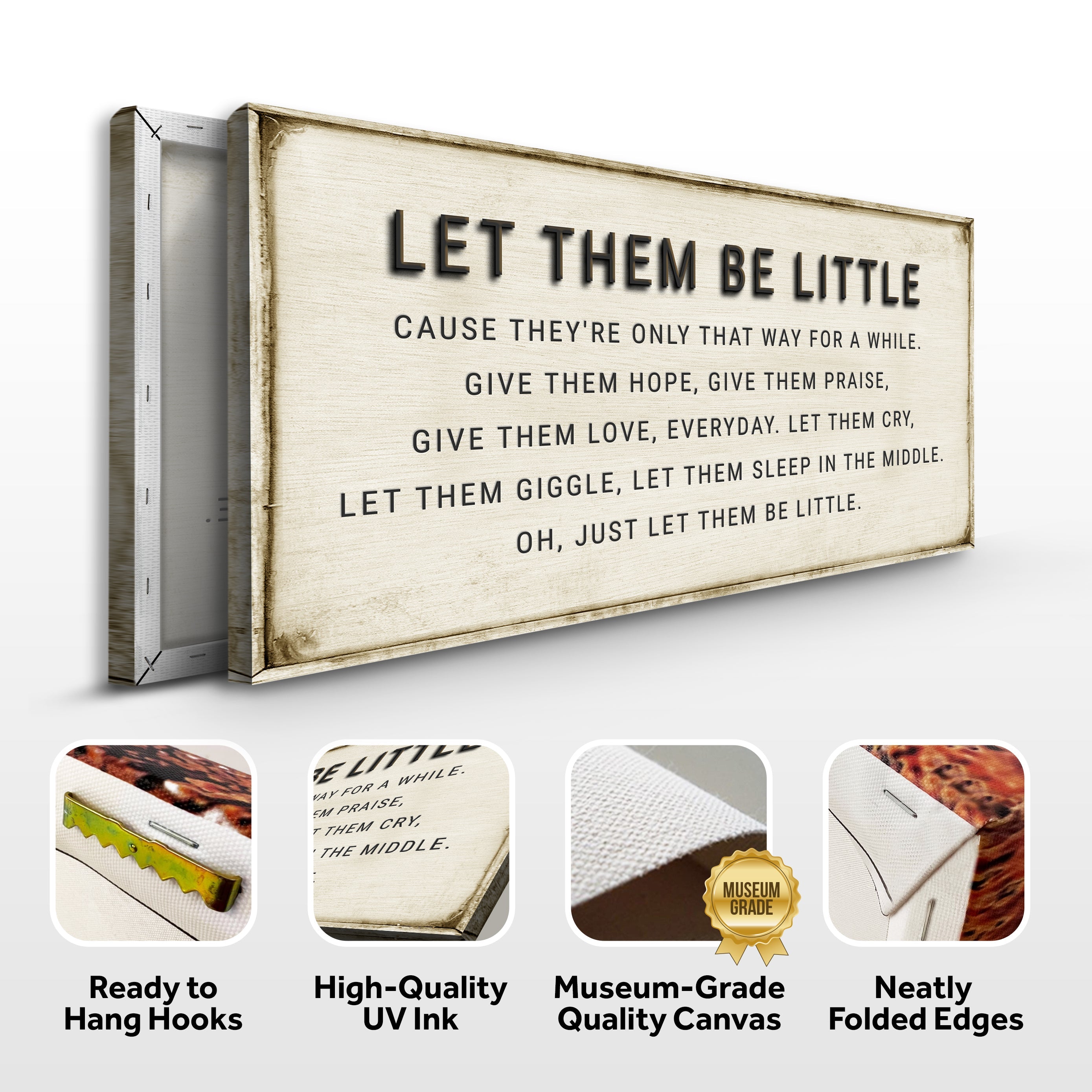 Let Them Be Little Playroom Sign on sale at MyriadMart