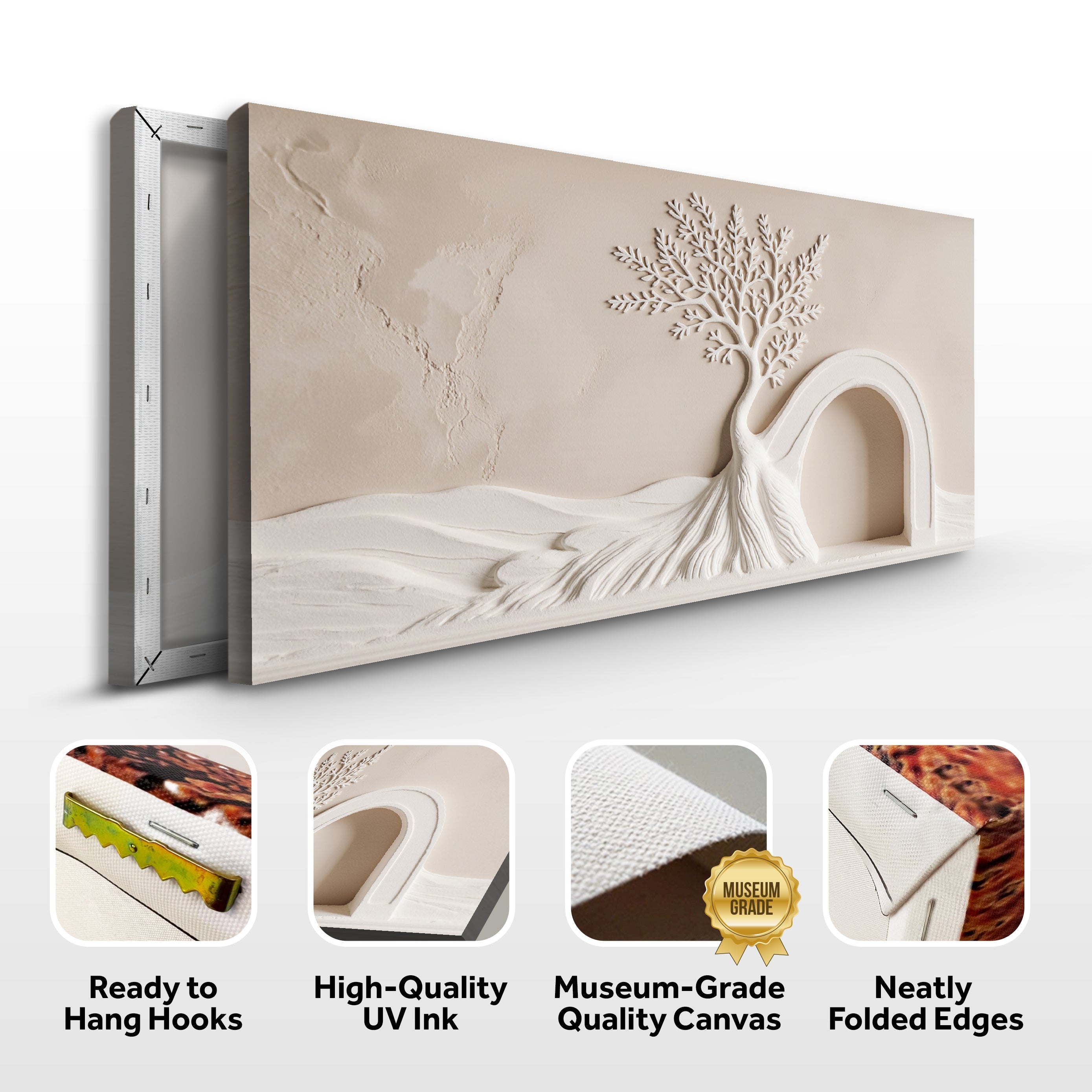 He Is Risen Abstract Wall Art on sale at MyriadMart