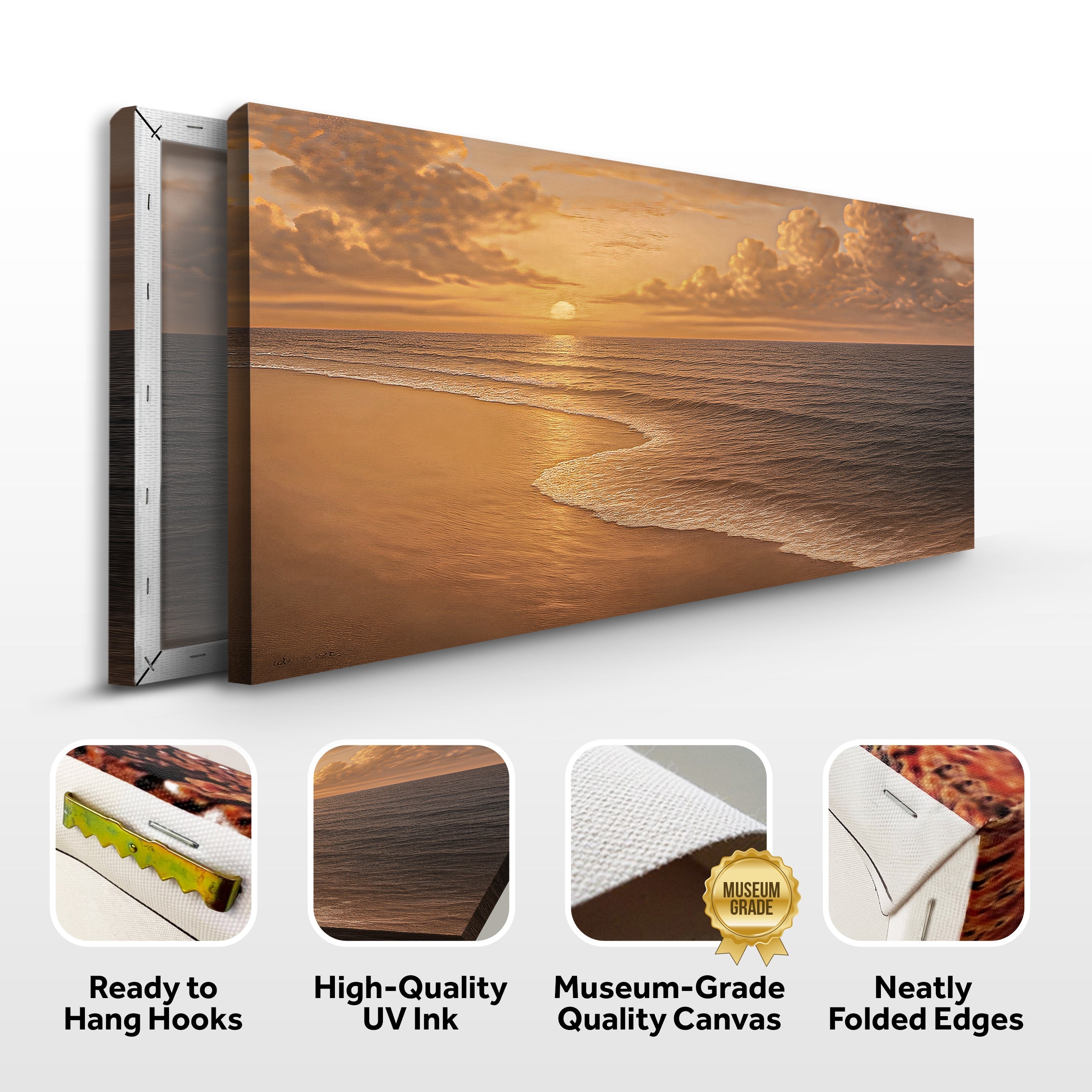 Beach Shoreline Coastal Wall Art VIII on sale at MyriadMart