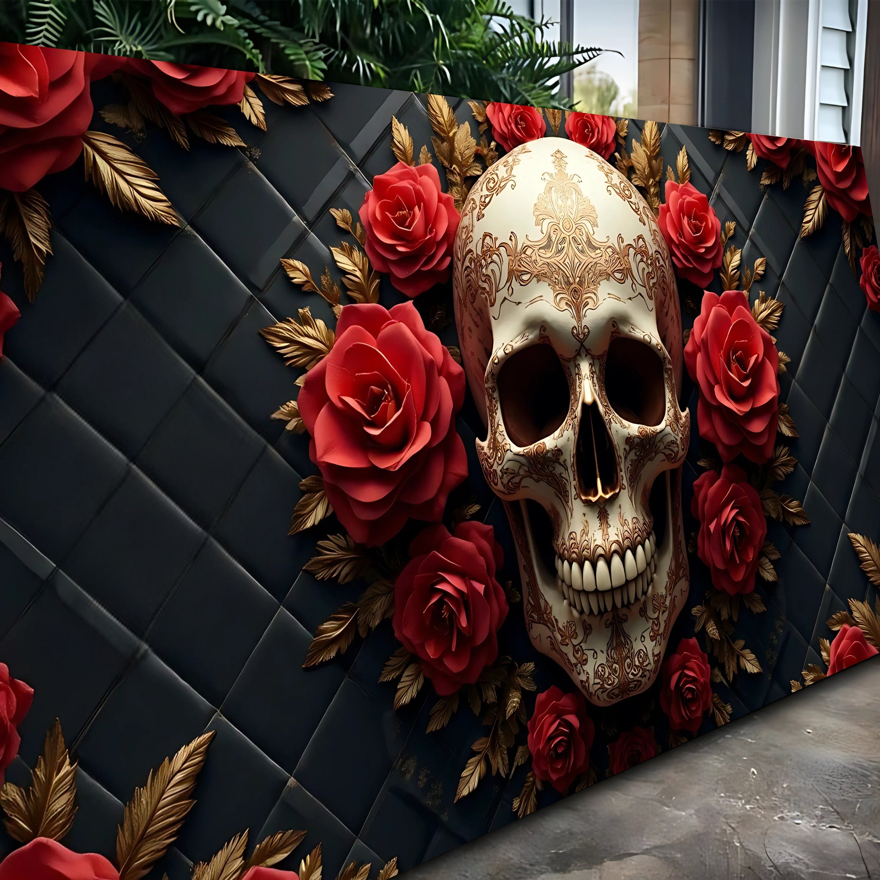 3D Vintage Skull Wall Art VI on sale at MyriadMart