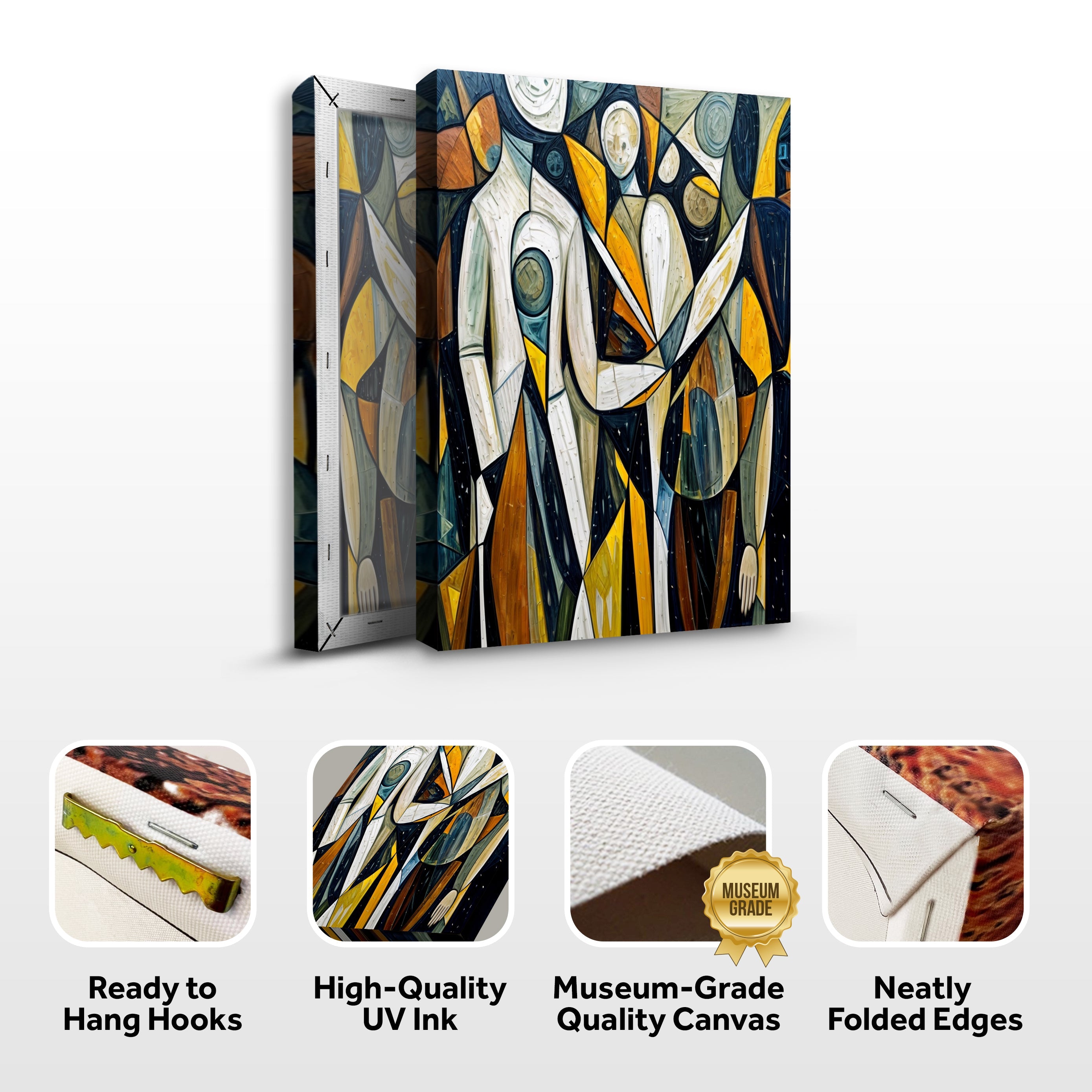 Abstract Human Connection Wall Art on sale at MyriadMart