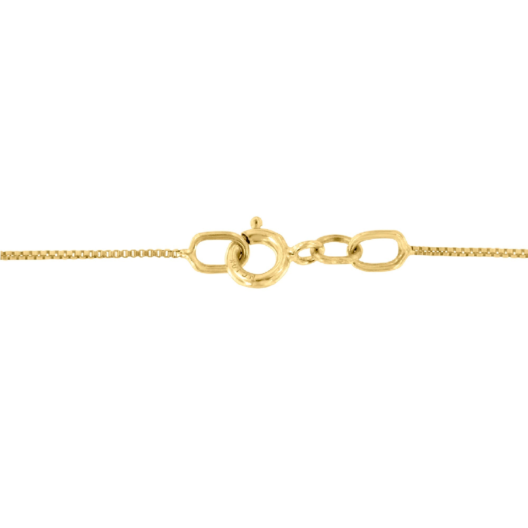 Espira 10K Yellow Gold .03 Cttw Diamond-Accented Round-Cut Diamond Swirl Open Heart 18" Pendant Necklace I-J Color, I2-I3 Clarity on sale at MyriadMart