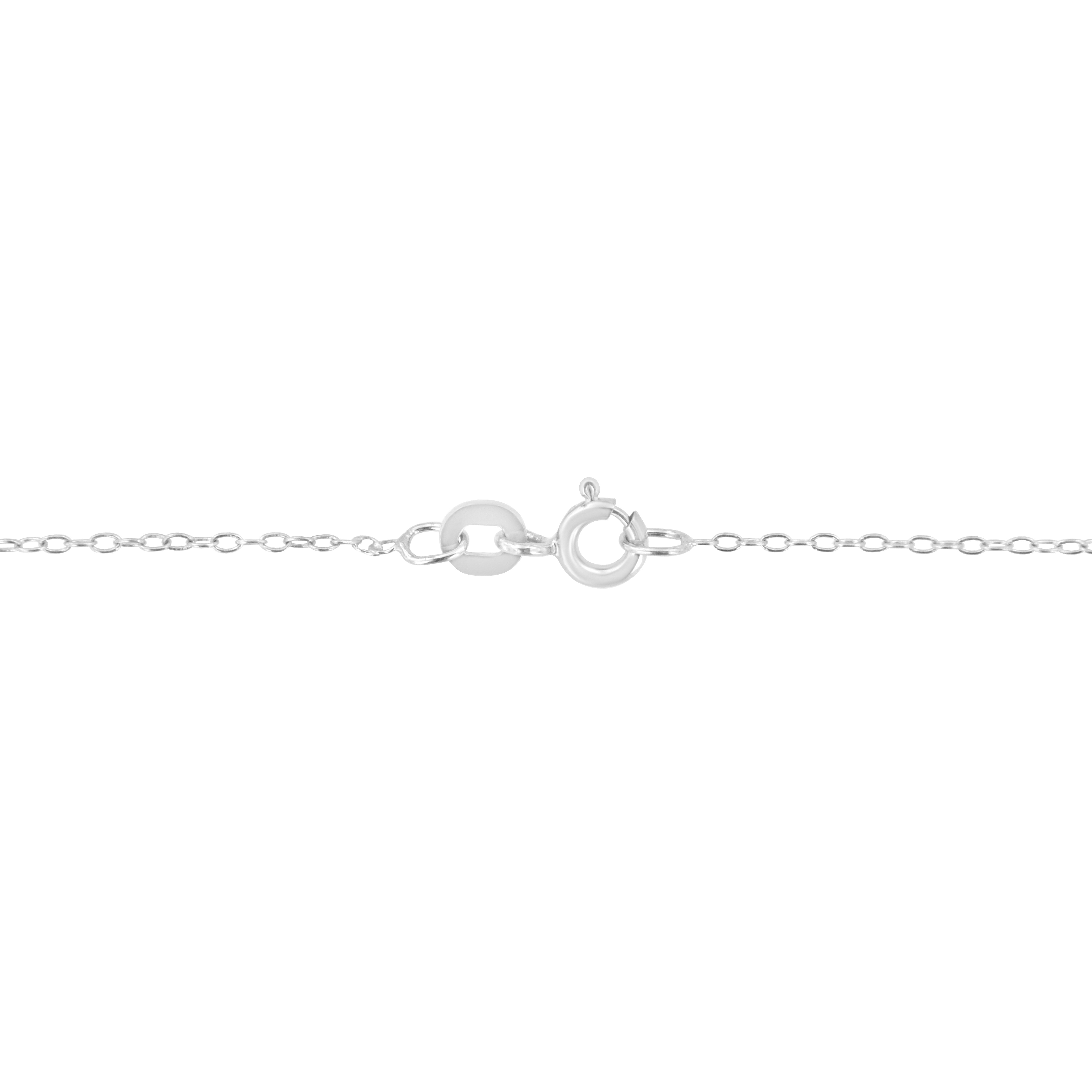 .925 Sterling Silver 1/10 Cttw Round-Cut Diamond Bezel 18" Pendant Necklace J-K Color, I1-I2 Clarity on sale at MyriadMart