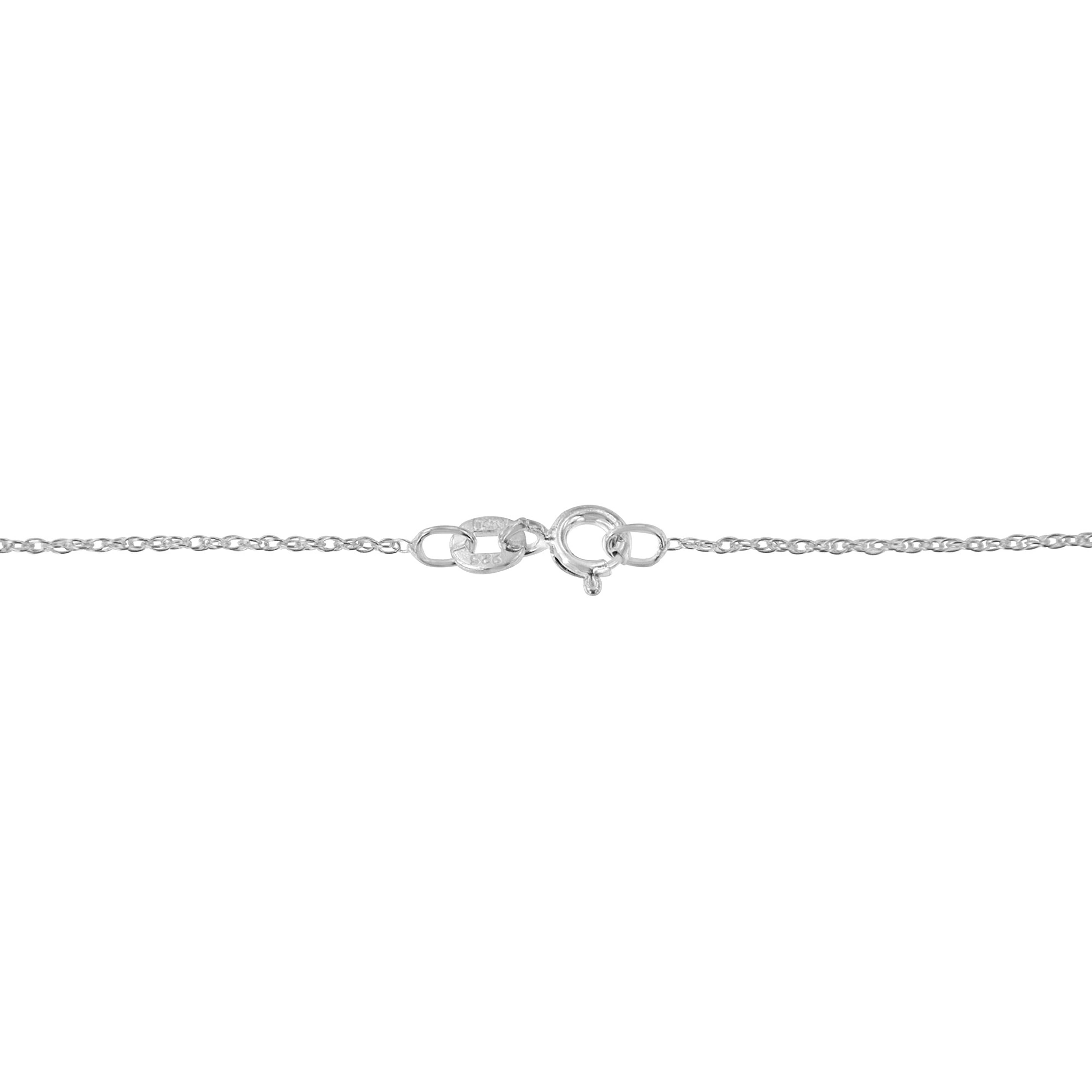 .925 Sterling Silver 1/3 Cttw Diamond Framed Open Cross 18" Pendant Necklace J-K Color, I2-I3 Clarity on sale at MyriadMart