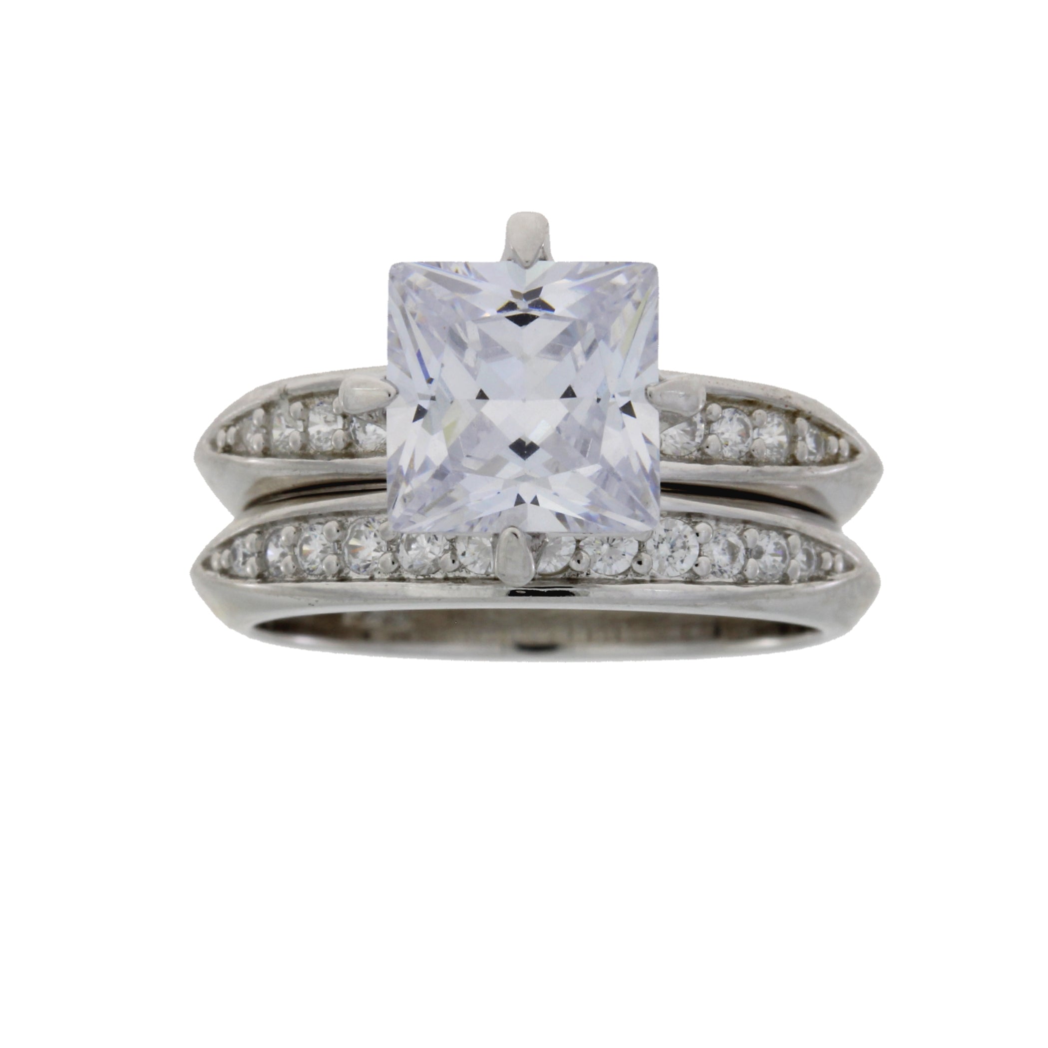 Cubic Zirconium CZ SS Bridal Sterling Silver on sale at MyriadMart