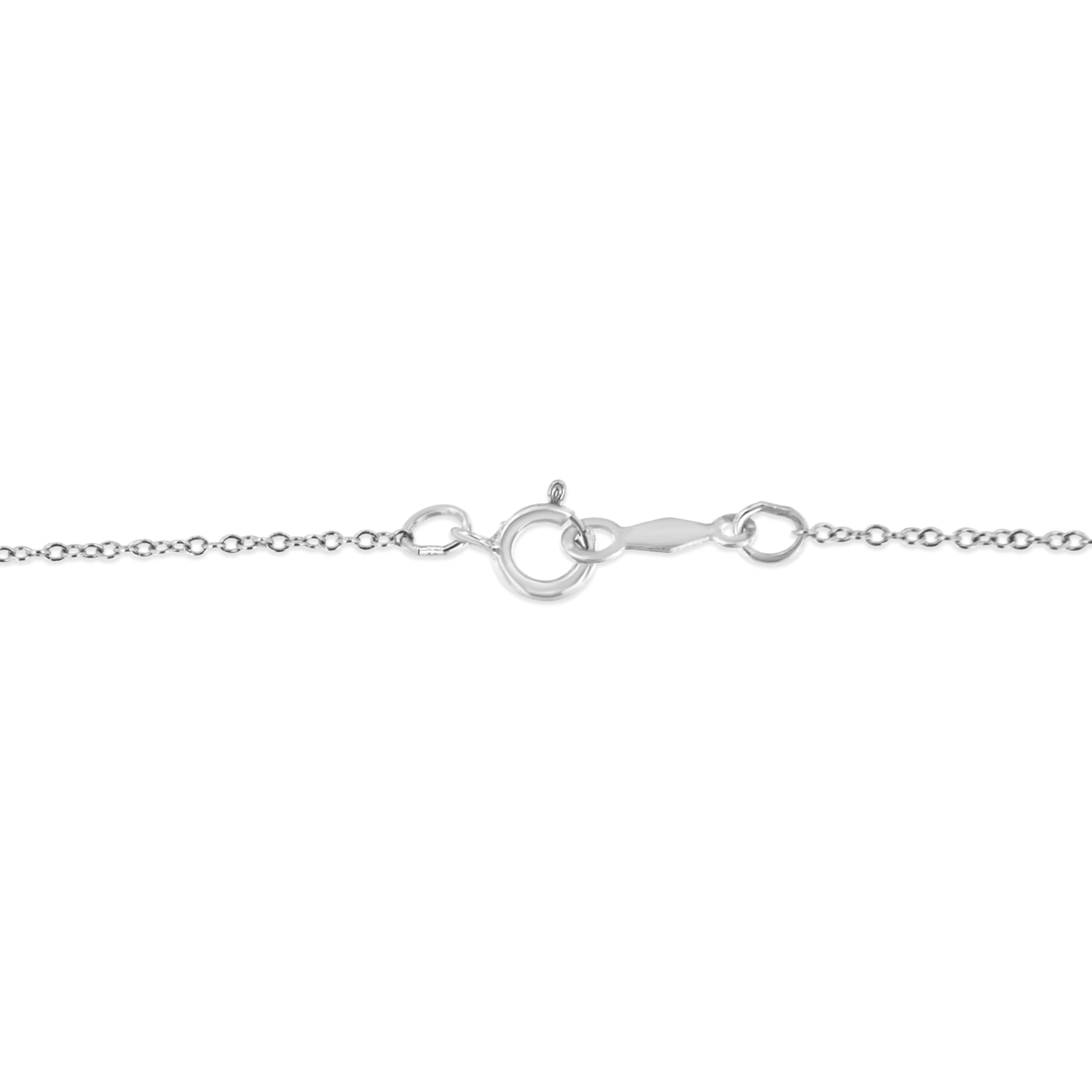 .925 Sterling Silver 6x6MM Cushion Shaped Natural Purple Amethyst and Diamond Accented Bale 18" Inch Pendant Necklace I-J Color, I1-I2 Clarity on sale at MyriadMart