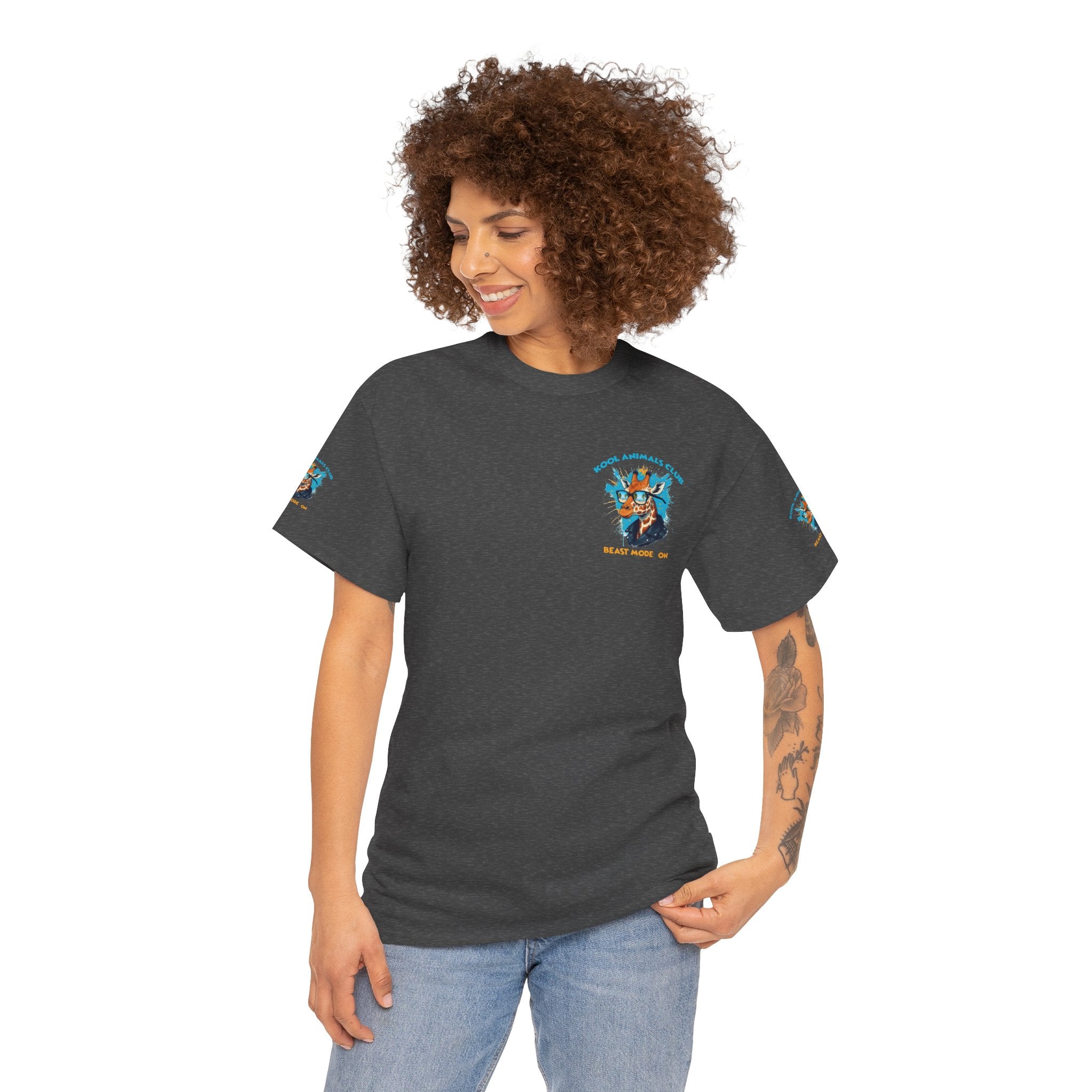 Kool Animals Club Tee, Unisex Graphic T-Shirt, Fun Animal Apparel, Casual Wear, Unique Gift for Animal Lovers on sale at MyriadMart