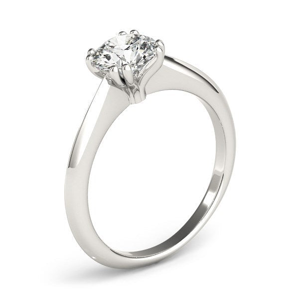 14k White Gold Double Prong Set Solitaire Diamond Engagement Ring 1 cttw on sale at MyriadMart