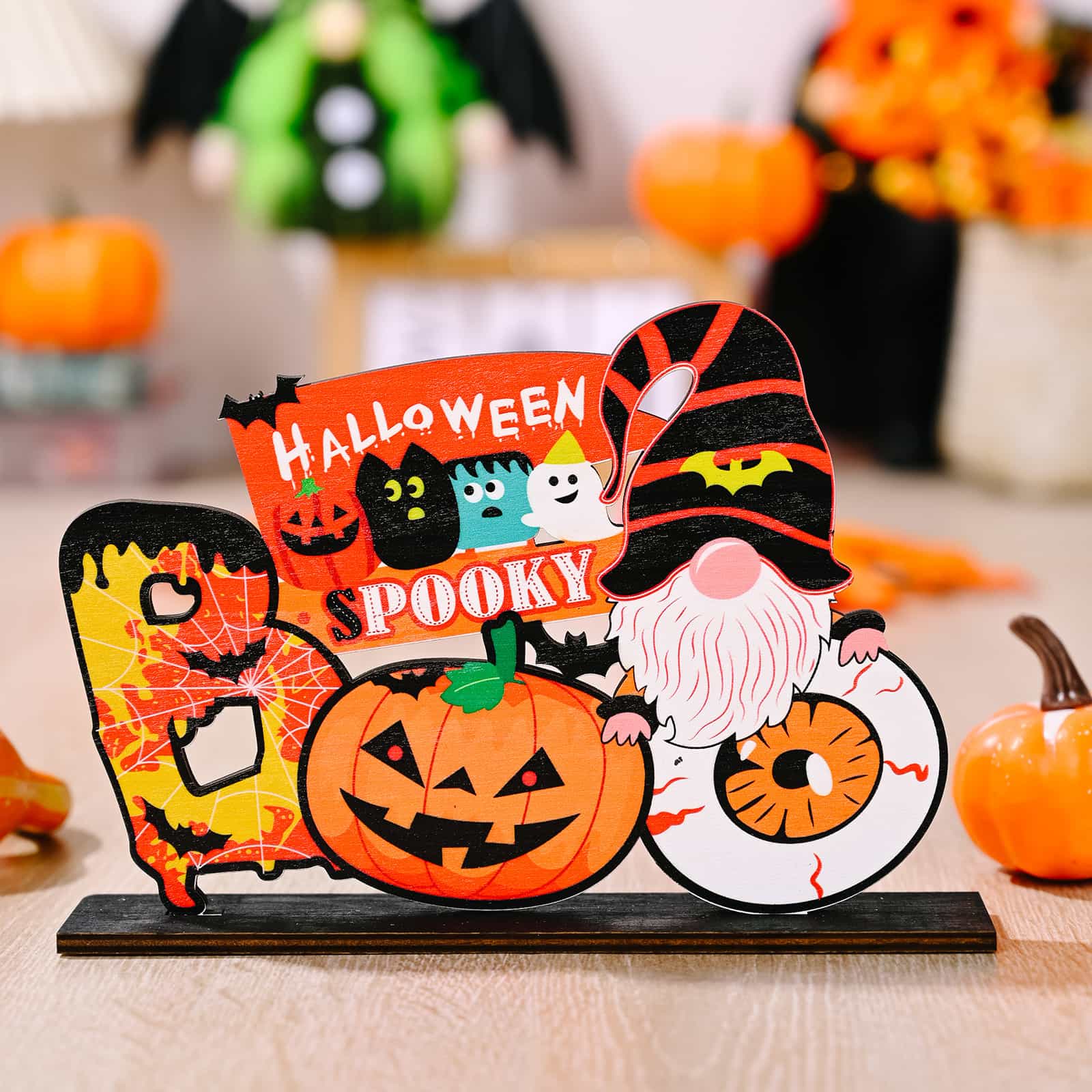 Assorted 2-Piece Halloween Element Ornaments - MyriadMart