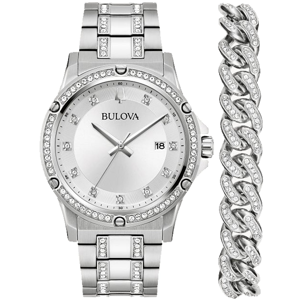 Bulova Men's Crystal Box Set on sale at MyriadMart