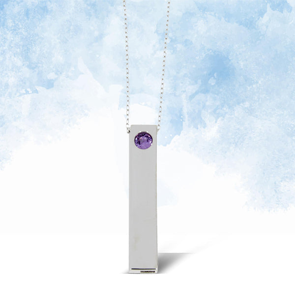 Created Alexandrite Fashion Pendants Sterling Silver on sale at MyriadMart