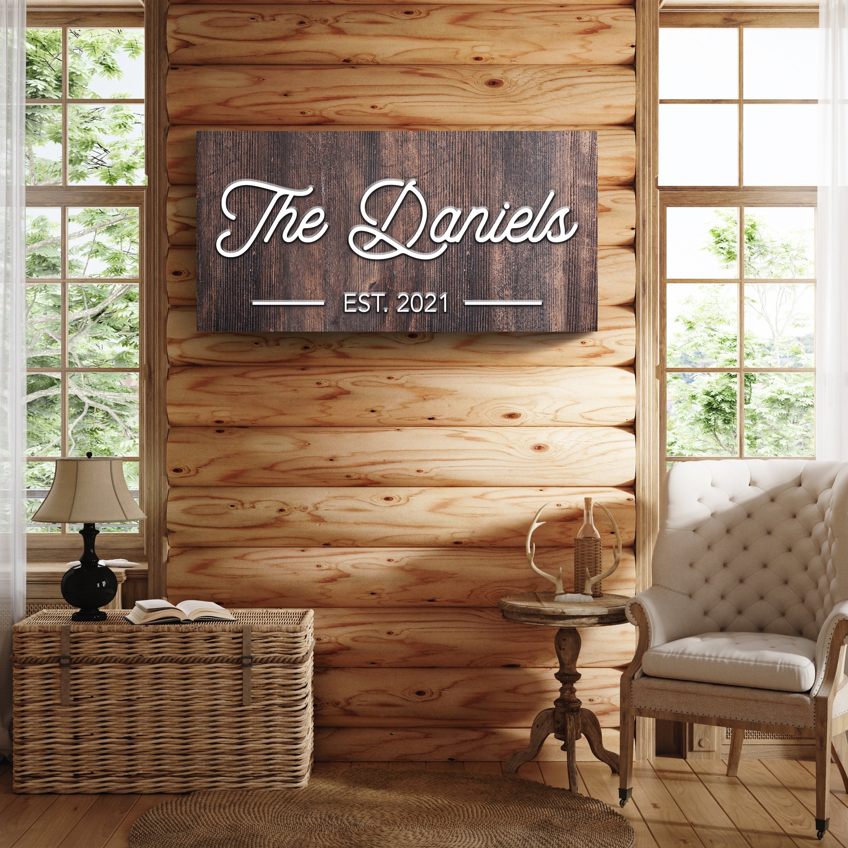 Family Name Sign IV on sale at MyriadMart