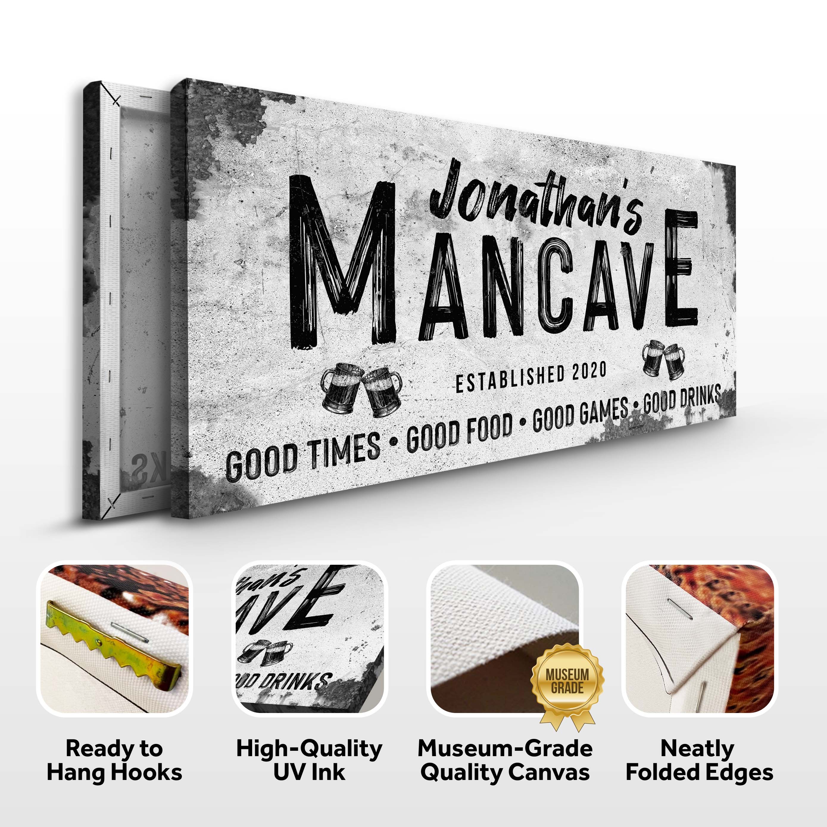 Good Times Man Cave Sign III on sale at MyriadMart