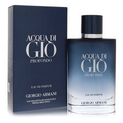 Acqua Di Gio Profondo Eau De Parfum Spray Refillable By Giorgio Armani - MyriadMart