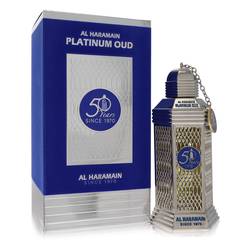 Al Haramain 50 Years Platinum Oud Eau De Parfum Spray (Unisex) By Al Haramain - MyriadMart