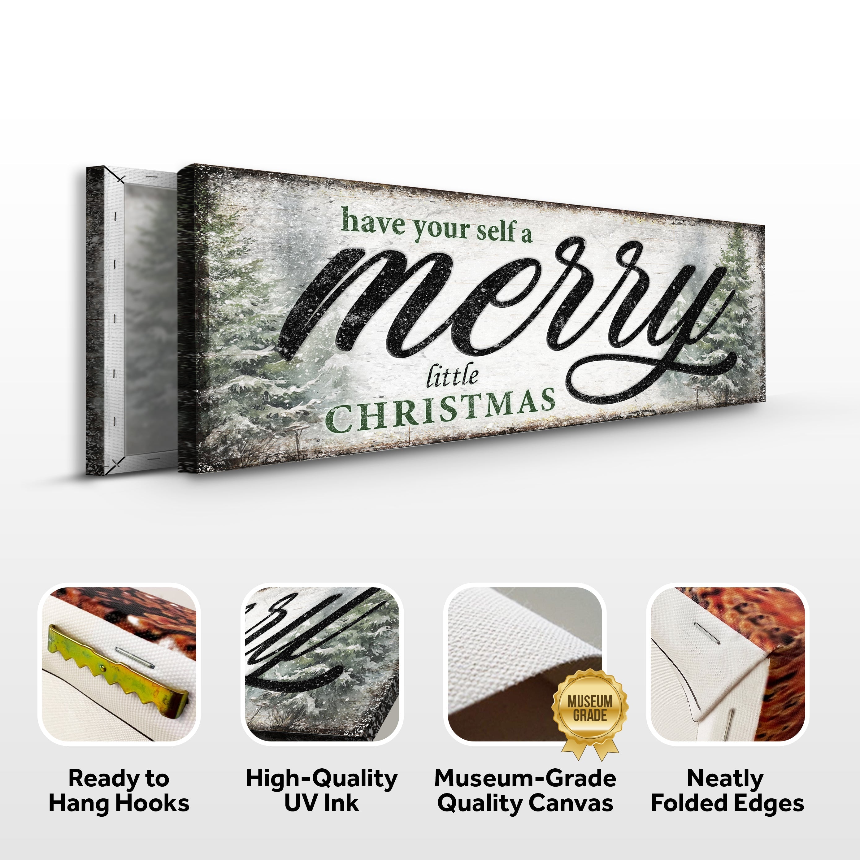 Have Yourself a Merry Little Christmas Sign VII on sale at MyriadMart