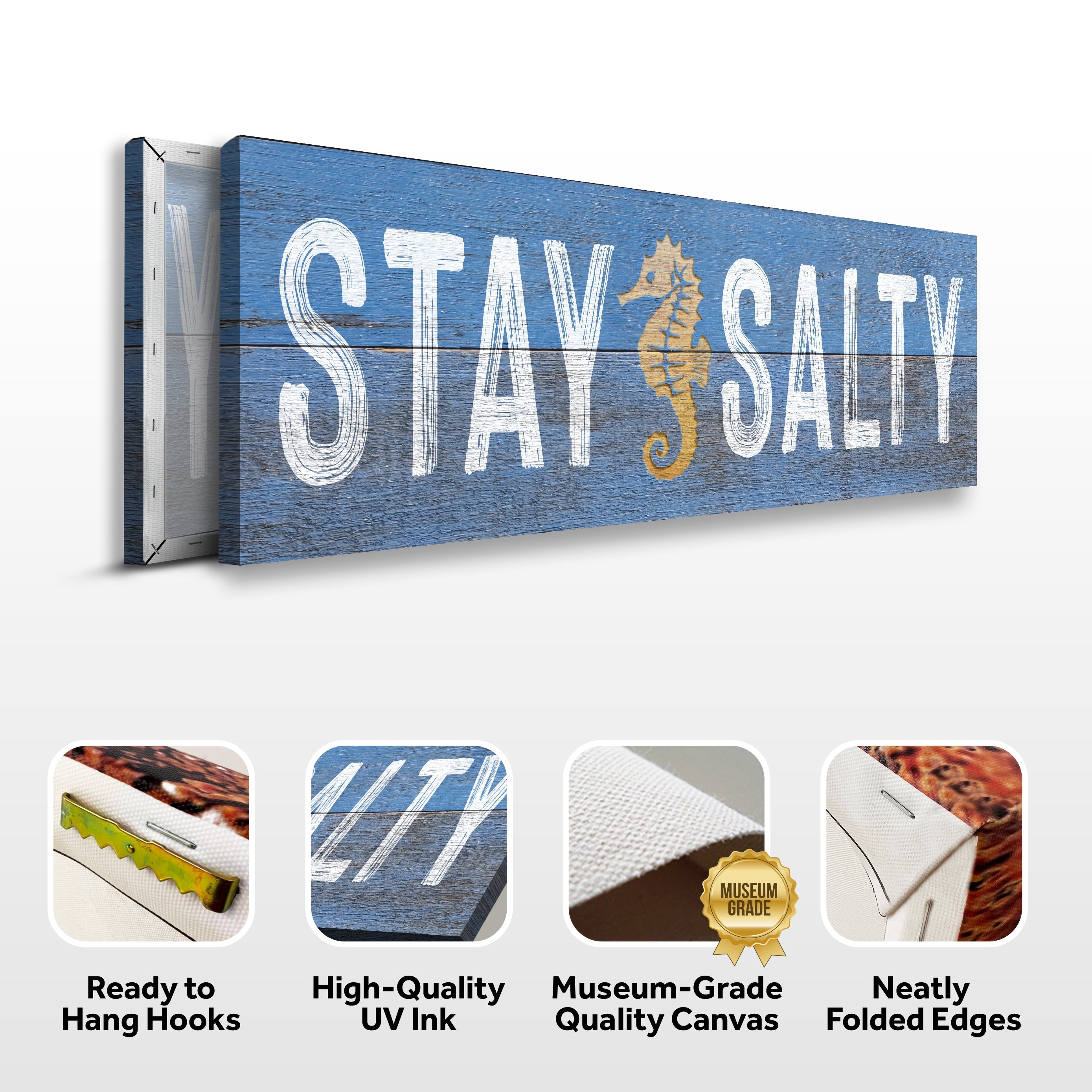 Stay Salty Coastal Sign VII on sale at MyriadMart