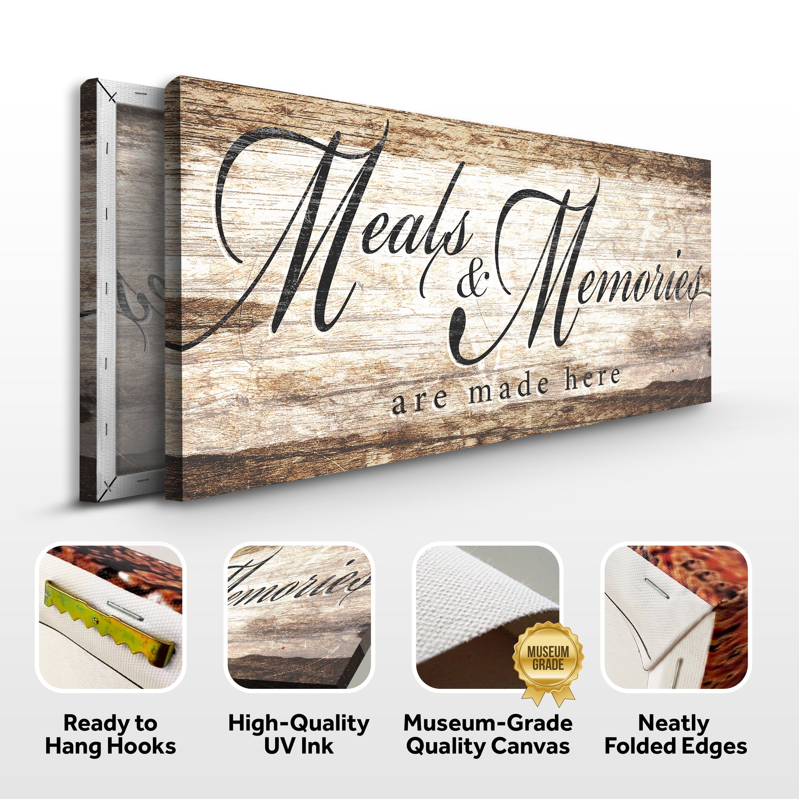 Meals and Memories are Made Here Kitchen Sign II on sale at MyriadMart