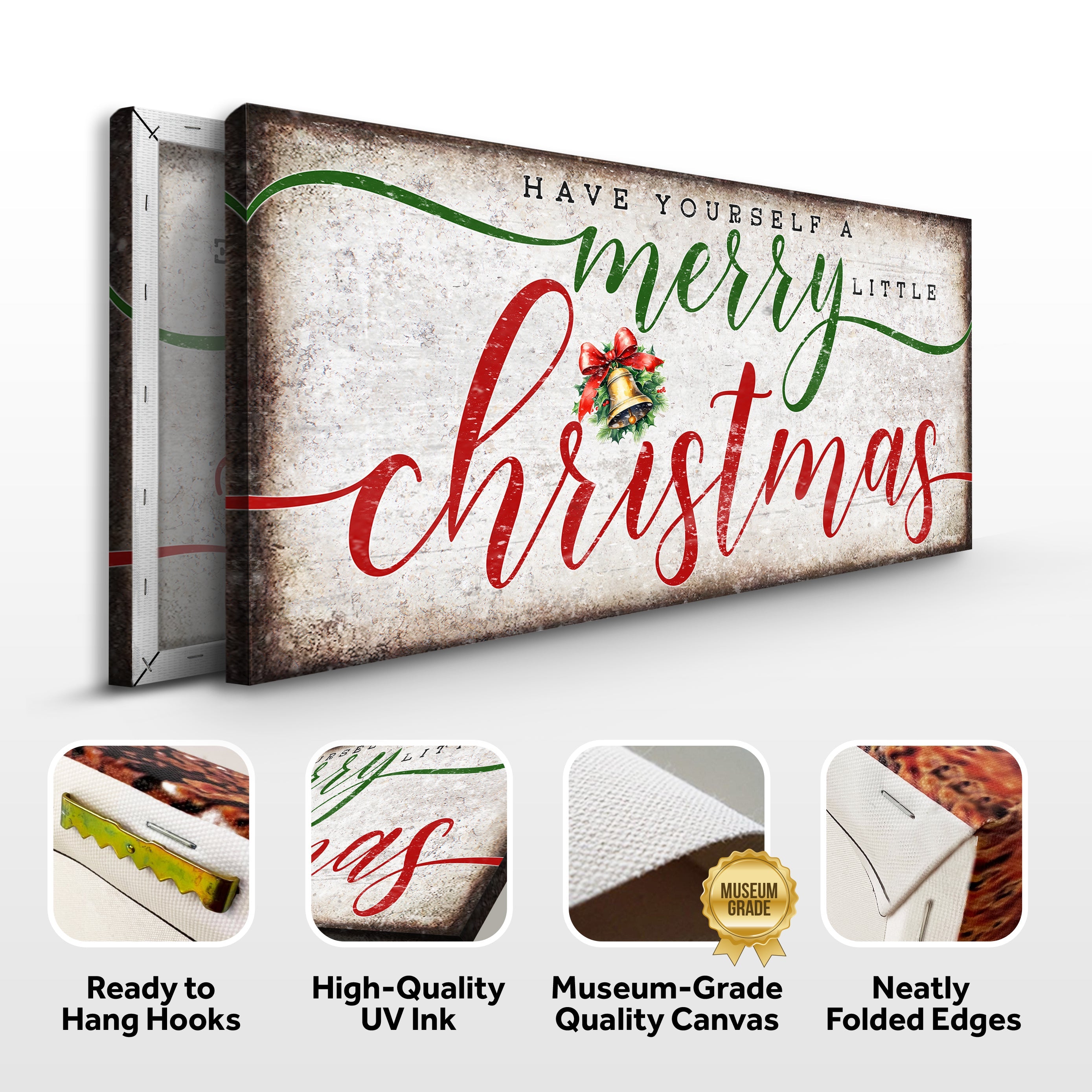 Have Yourself A Merry Little Christmas Sign XII on sale at MyriadMart