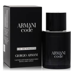 Armani Code Eau De Toilette Spray Refillable By Giorgio Armani on sale at MyriadMart