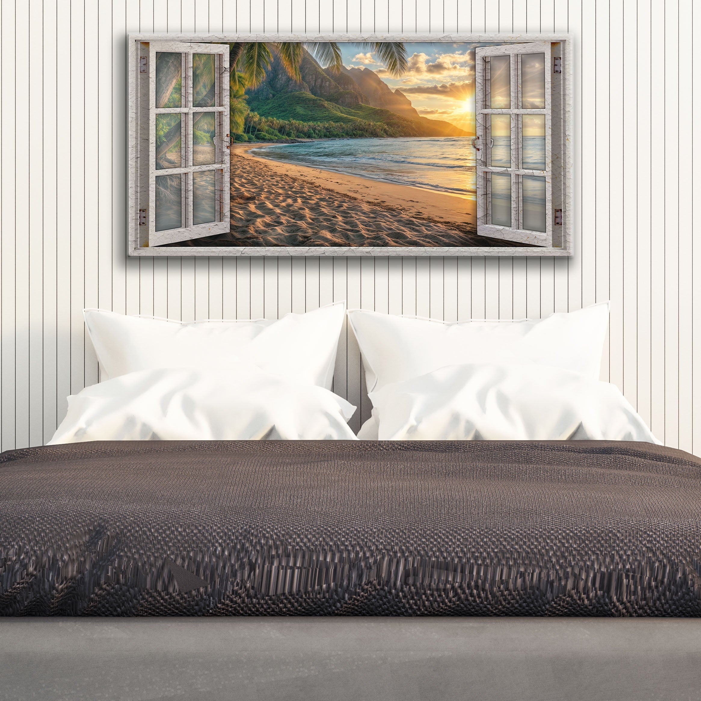 Beachfront Dreams Window Scenery Wall Art on sale at MyriadMart