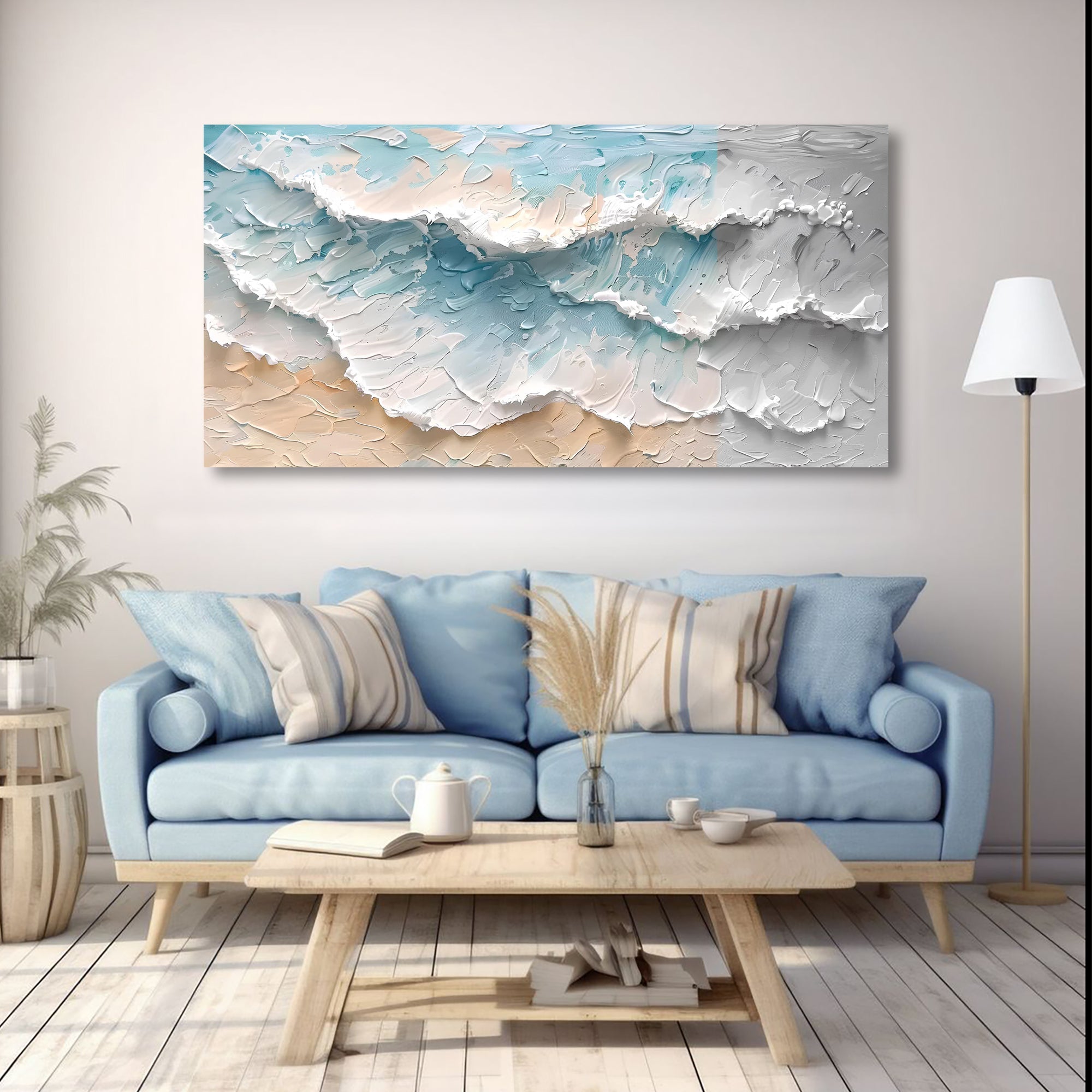 Blue Ocean Coastal Wall Art on sale at MyriadMart