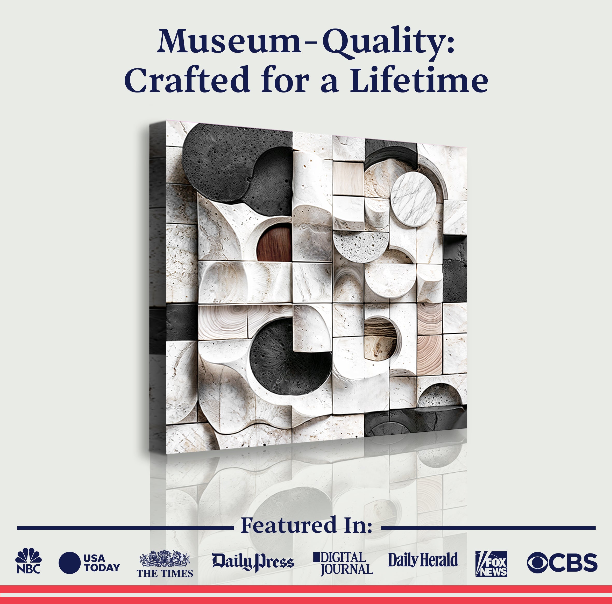 Abstract Black & White Wall Sculpture Wall Art on sale at MyriadMart