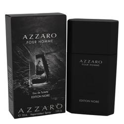 Azzaro Pour Homme Edition Noire Eau De Toilette Spray By Azzaro on sale at MyriadMart