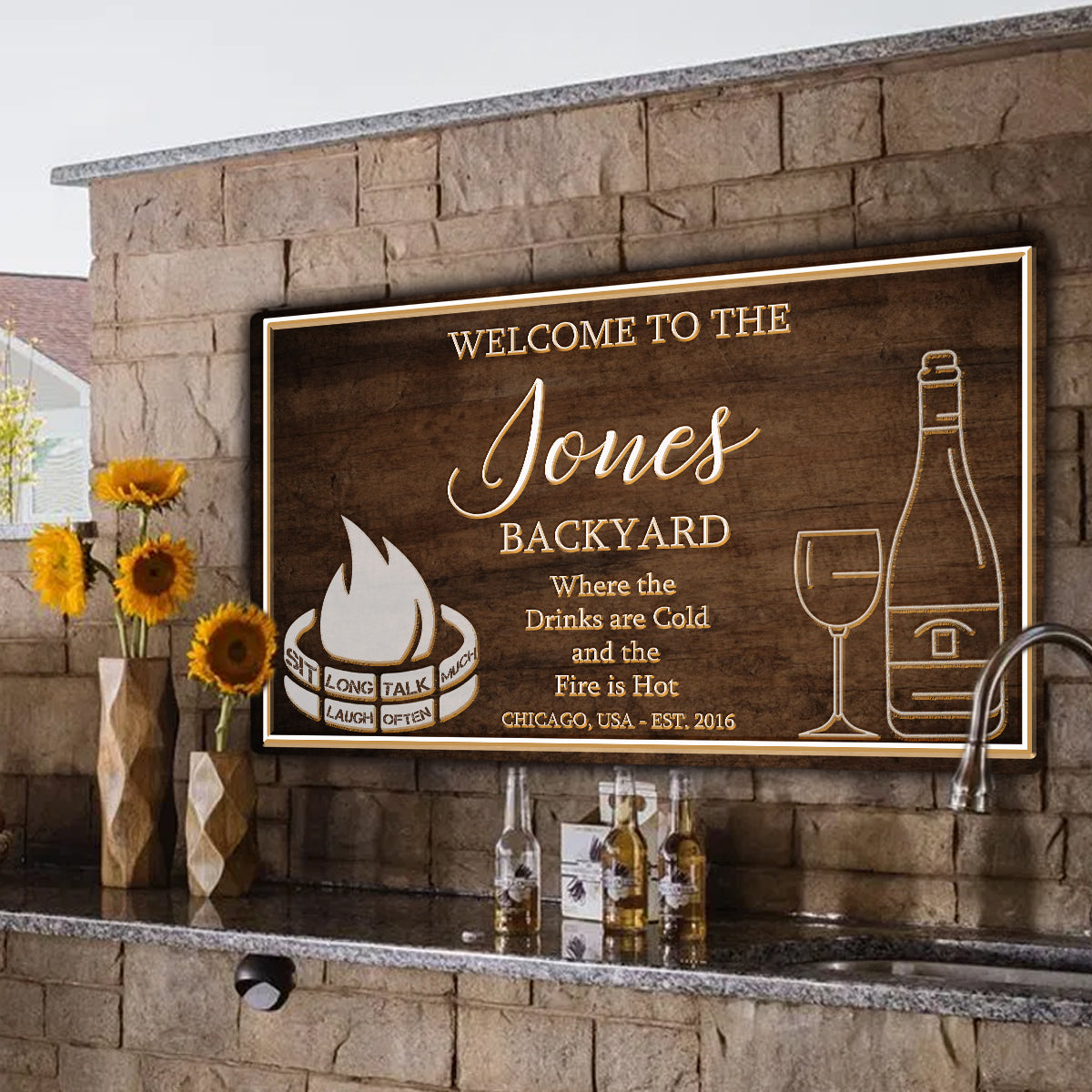 Backyard Sign on sale at MyriadMart