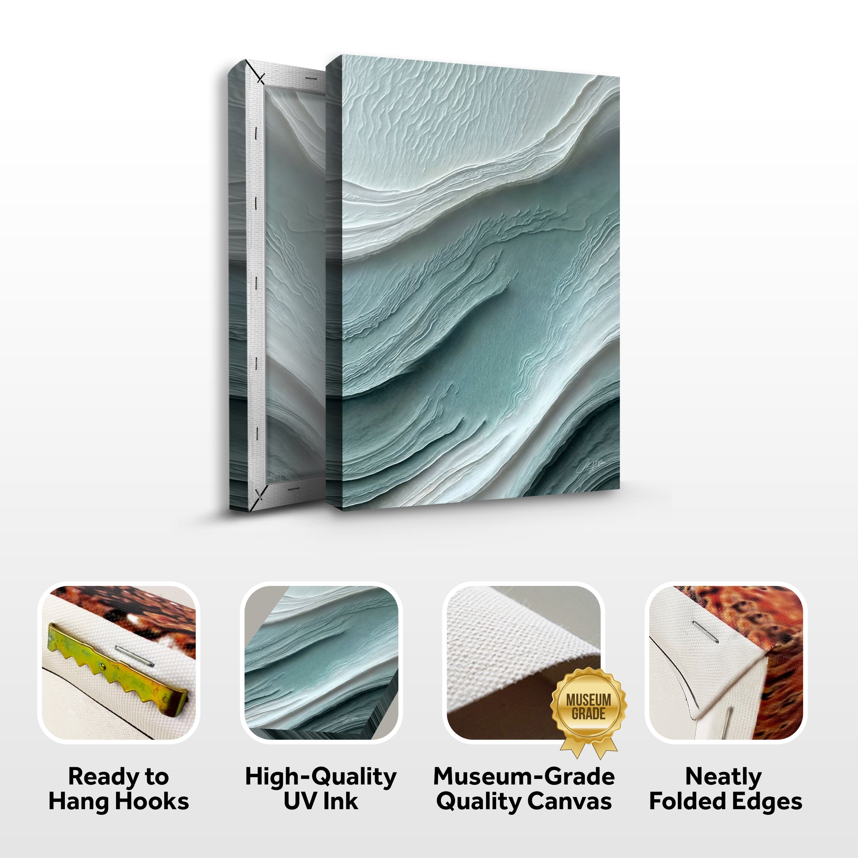 Canvas Print: "Aegean Layers II" on sale at MyriadMart