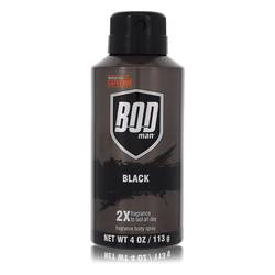 Bod Man Black Body Spray By Parfums De Coeur - MyriadMart